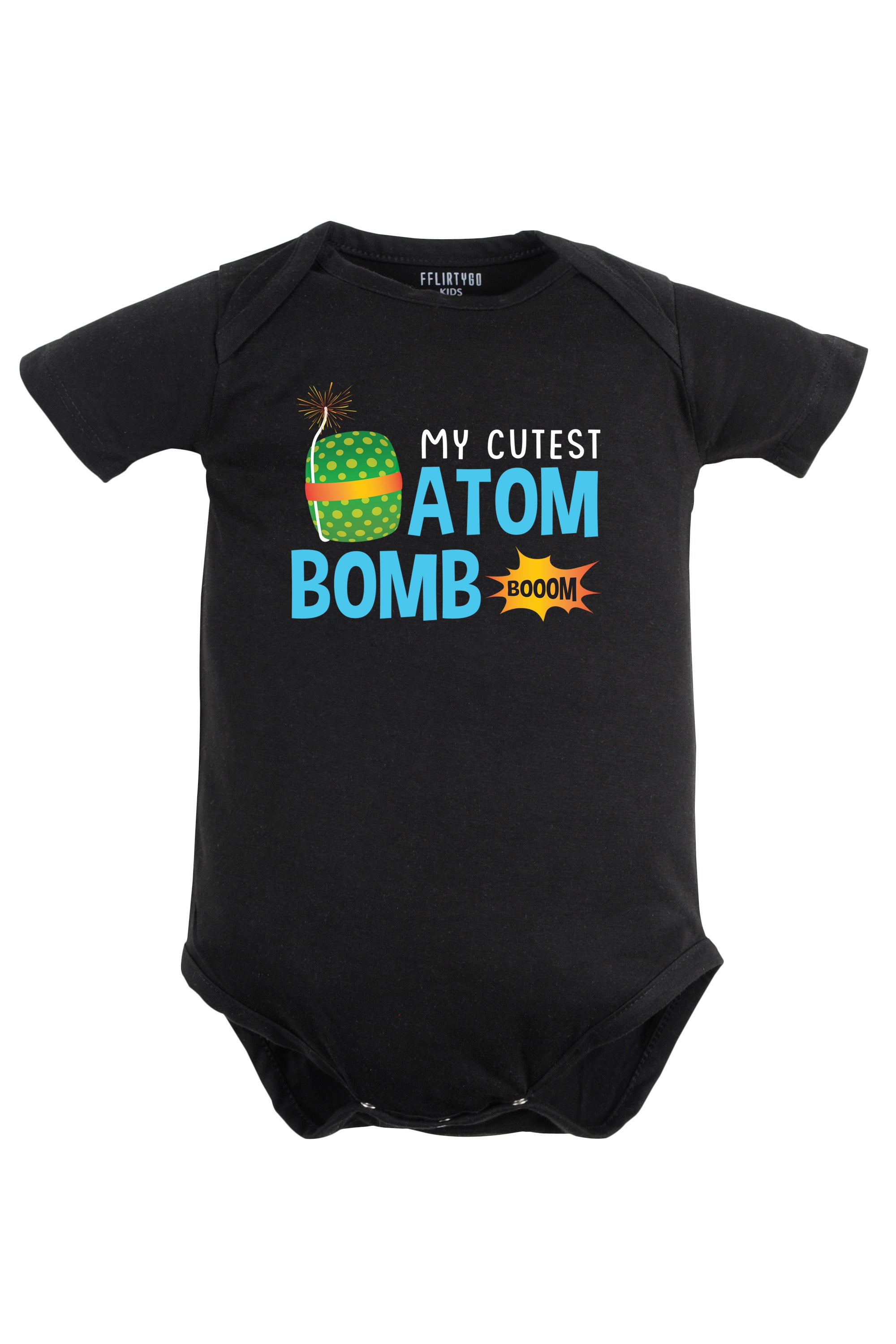 My Cutest Atom Bomb Baby Romper | Onesies