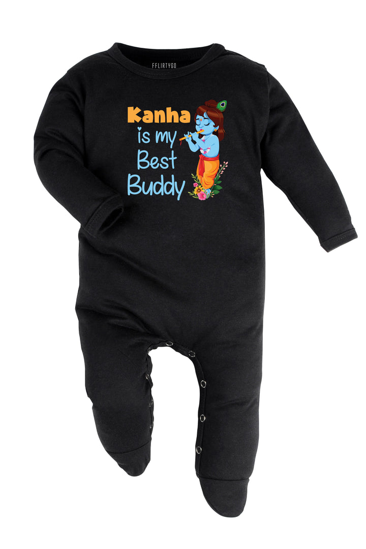 Kanha Is My Best Buddy Baby Romper | Onesies