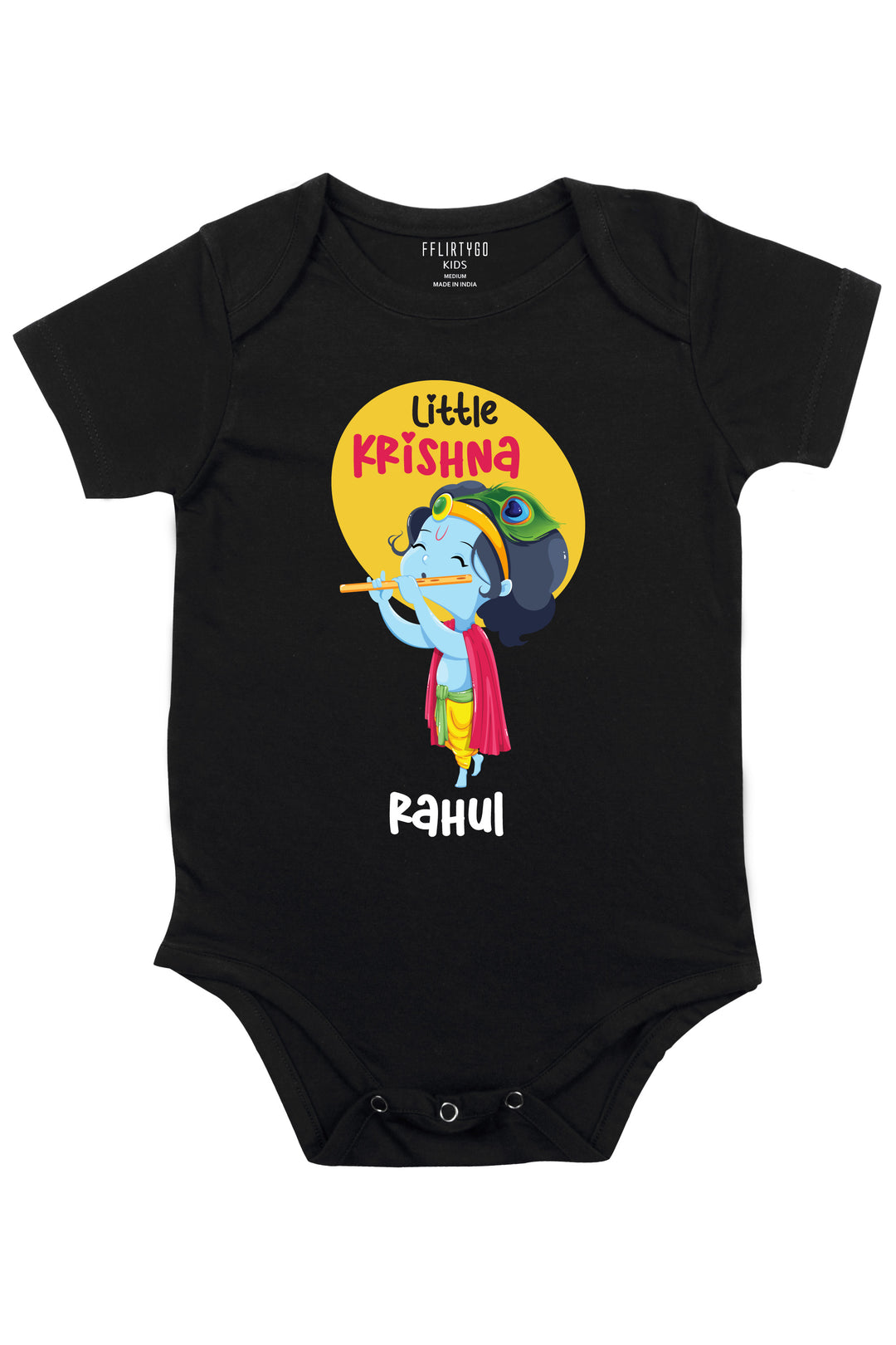 Little Krishna Baby Romper | Onesies w/ Custom Name