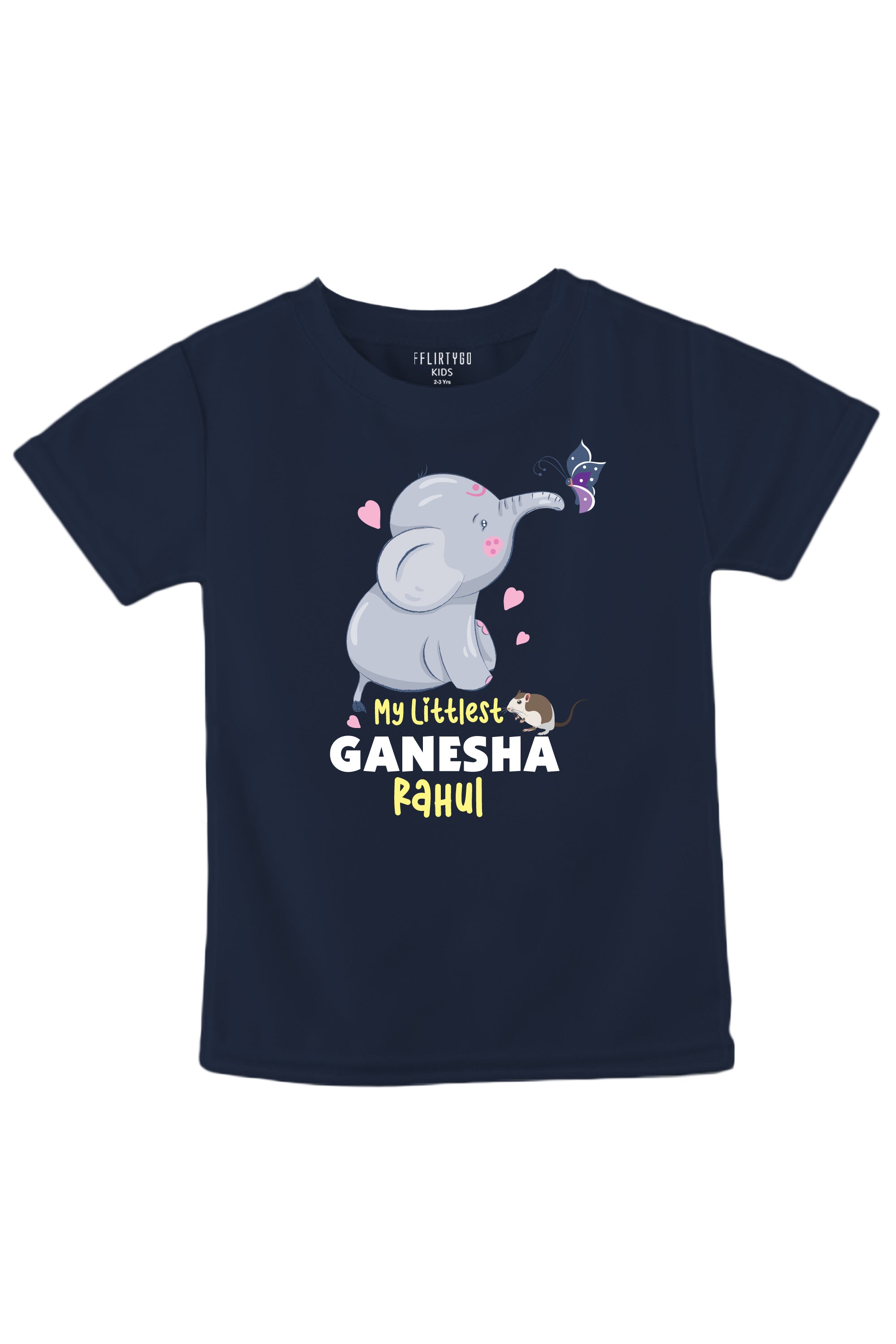 My littlest Ganesha Kids T Shirt w/ Custom Name