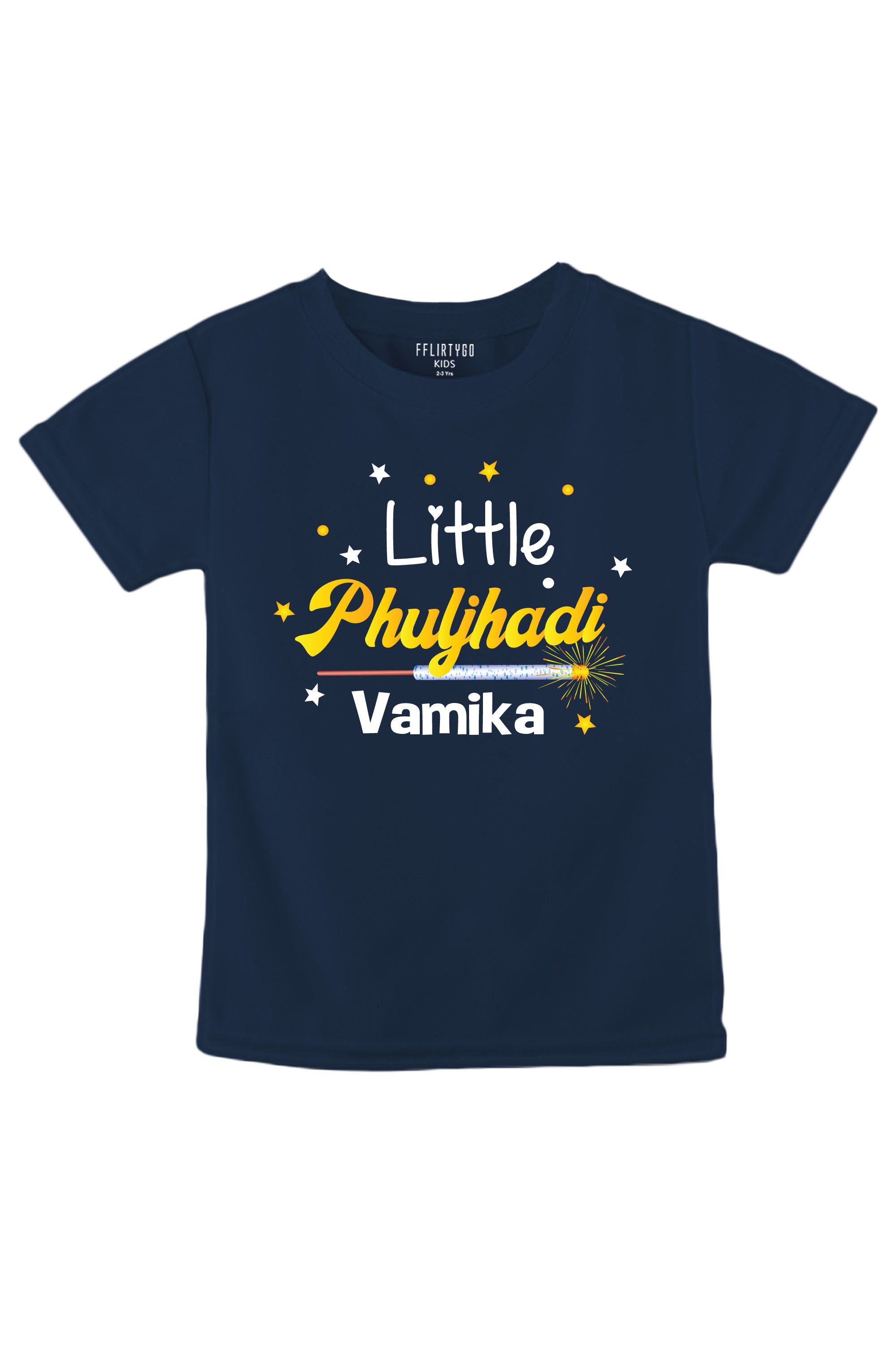 Little Phuljhadi Kids T Shirt w/ Custom Name