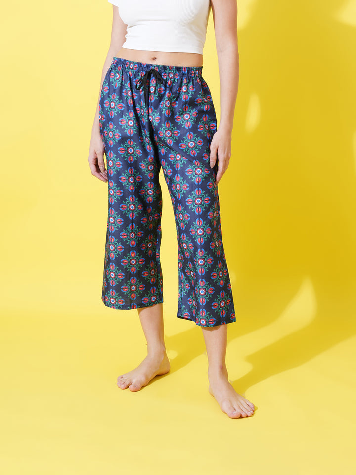 Women's Printed Capri