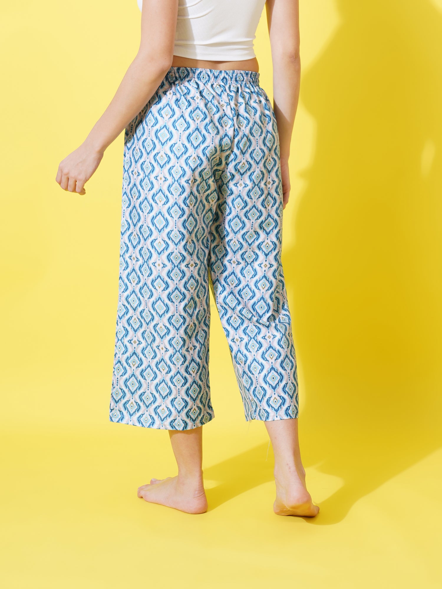 Women's Printed Capri