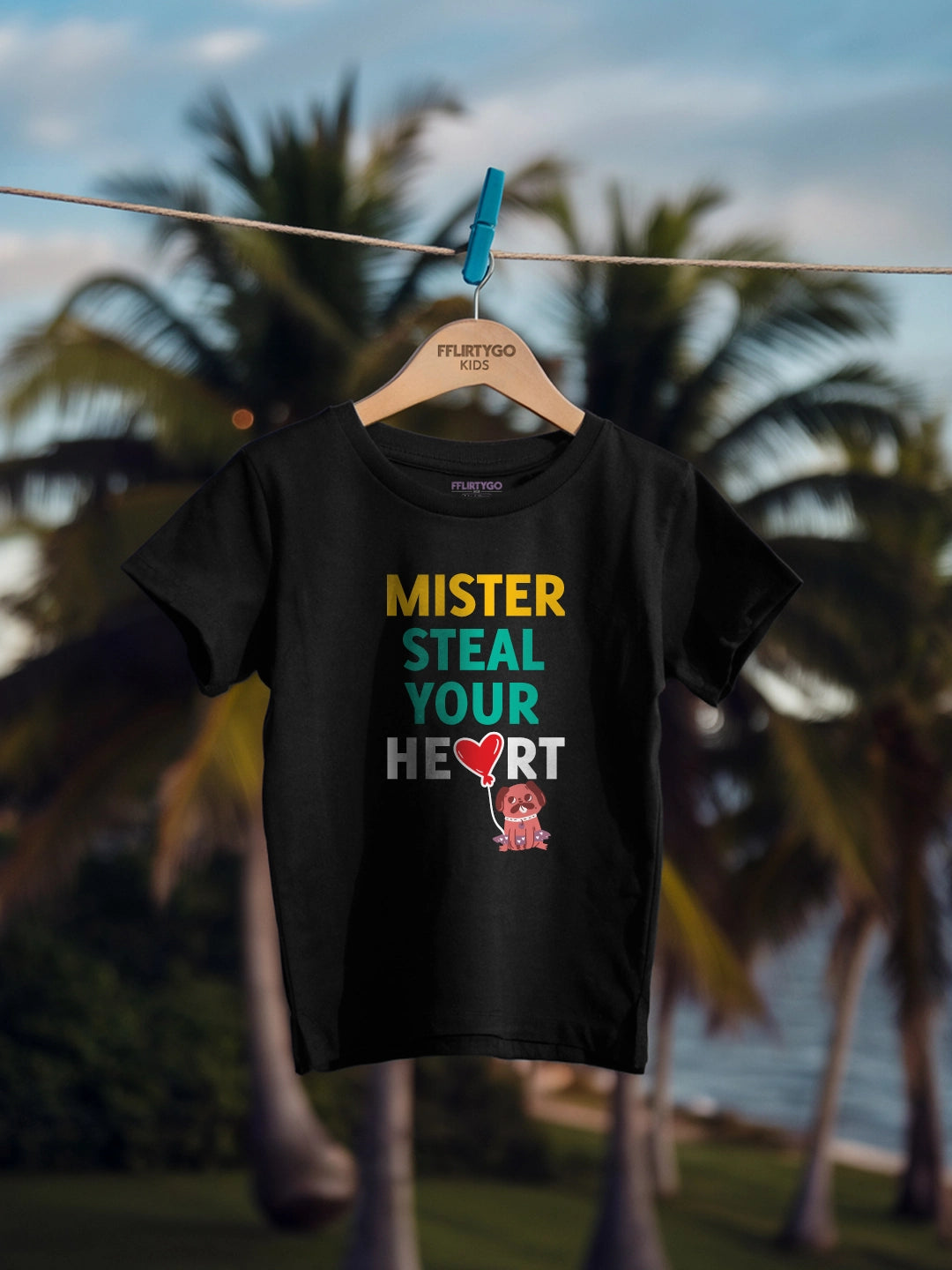 Mister Steal Your Heart Kids T Shirt