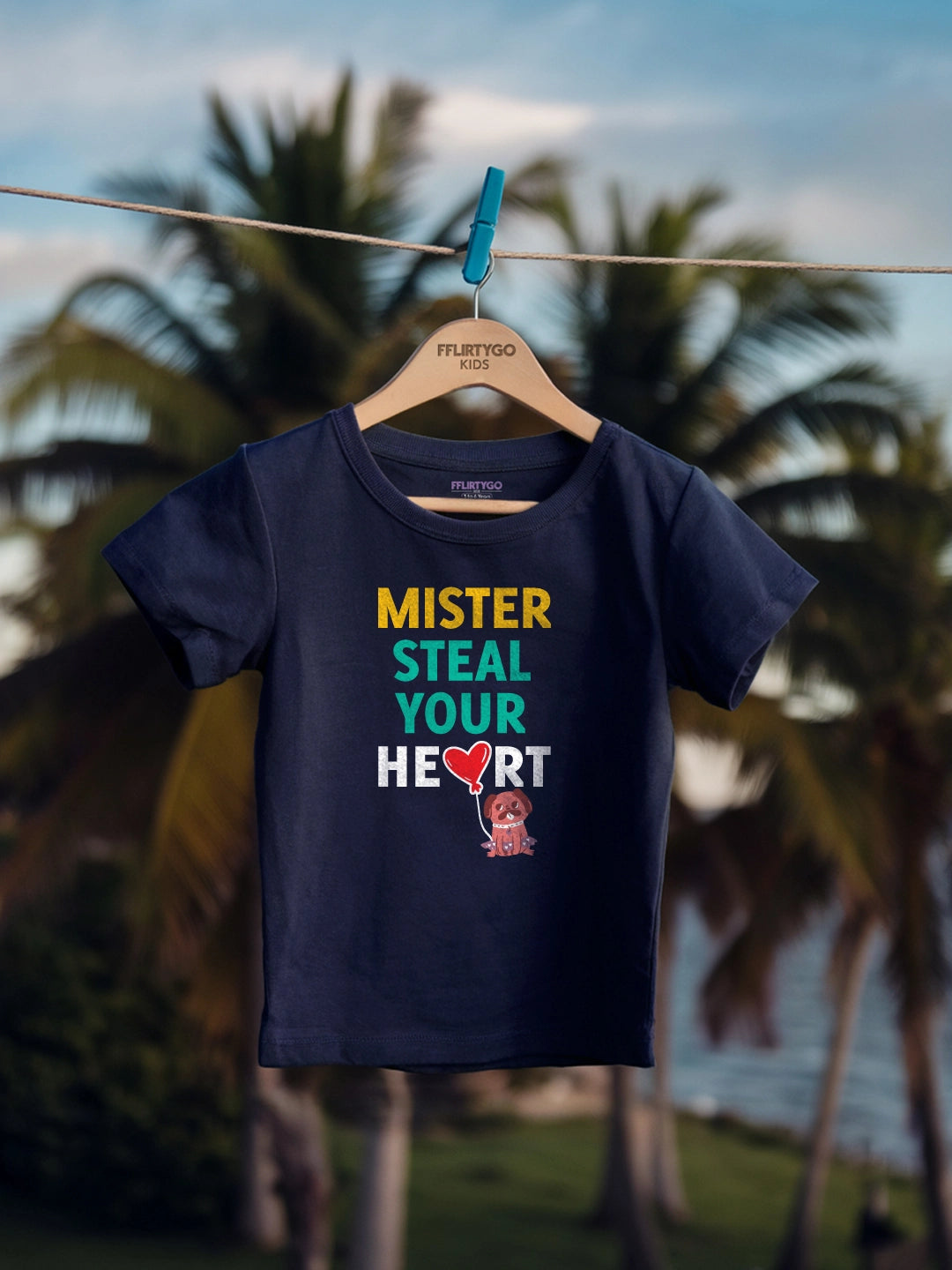 Mister Steal Your Heart Kids T Shirt