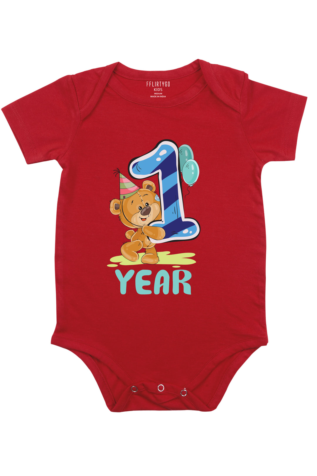 Happy One Year Milestone Baby Romper | Onesies w/ Custom Name