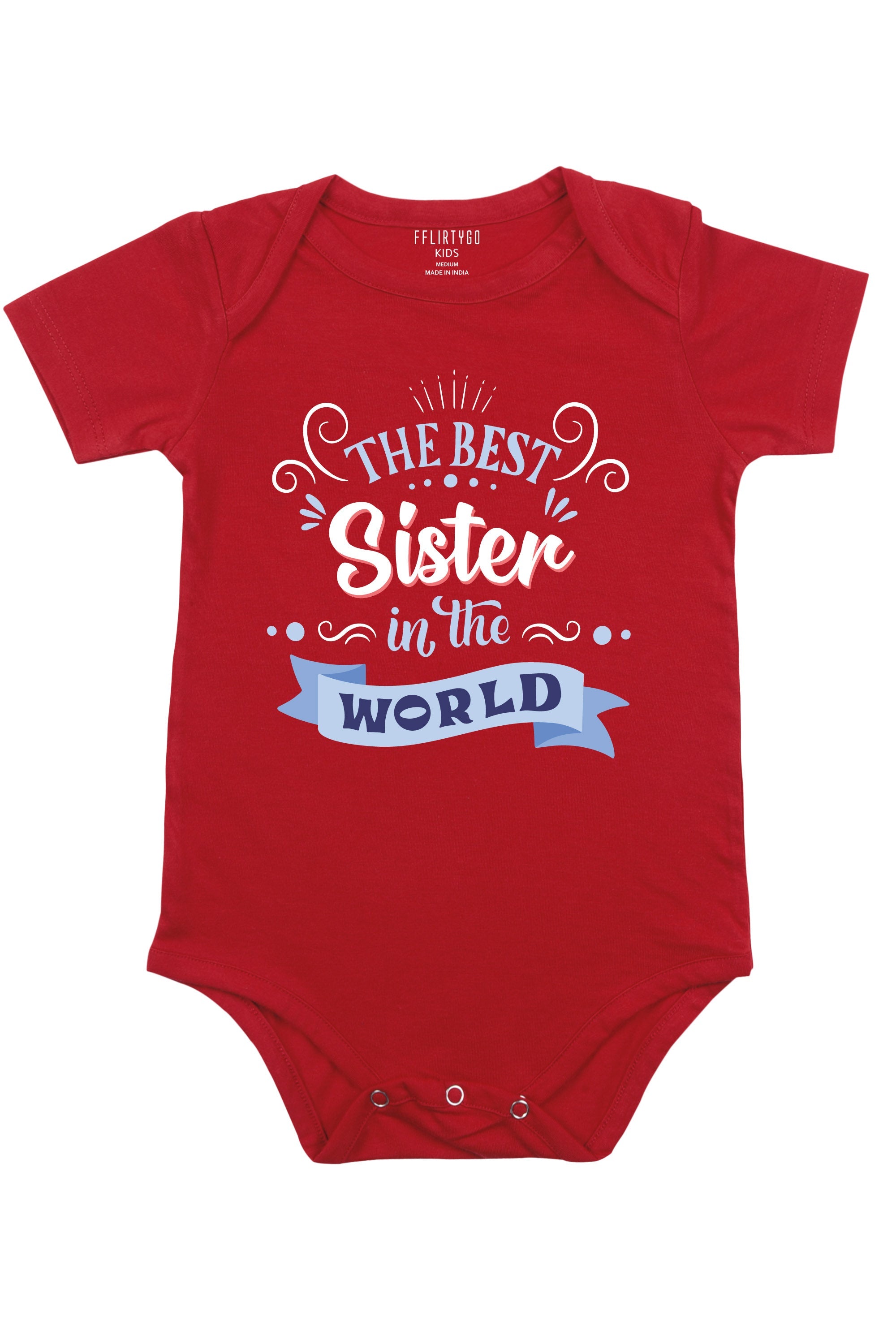 The Best Sister In The World Baby Romper | Onesies