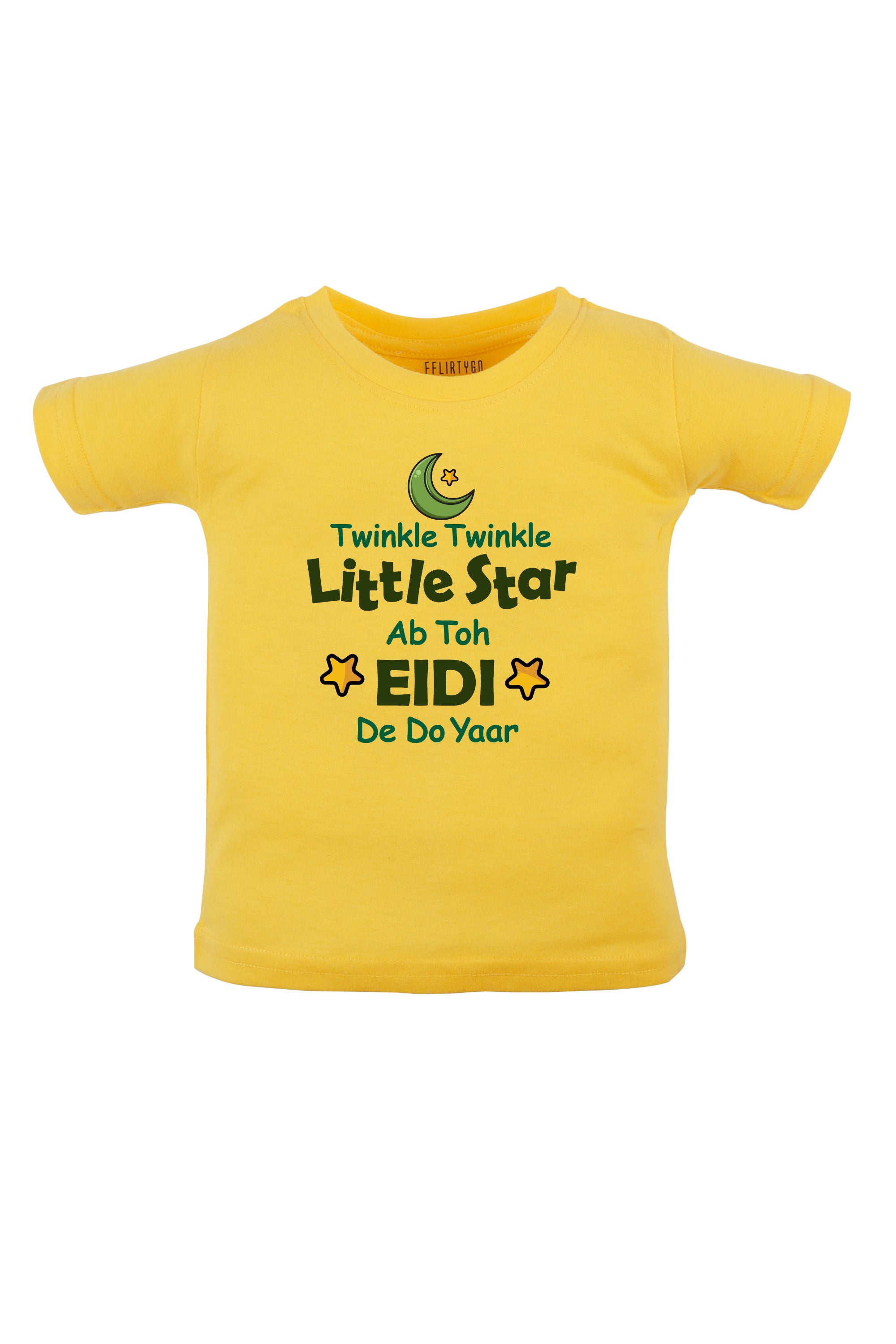 Twinkle Twinkle Little Star - Ab Toh Eidi De Do Yaar Kids T Shirt