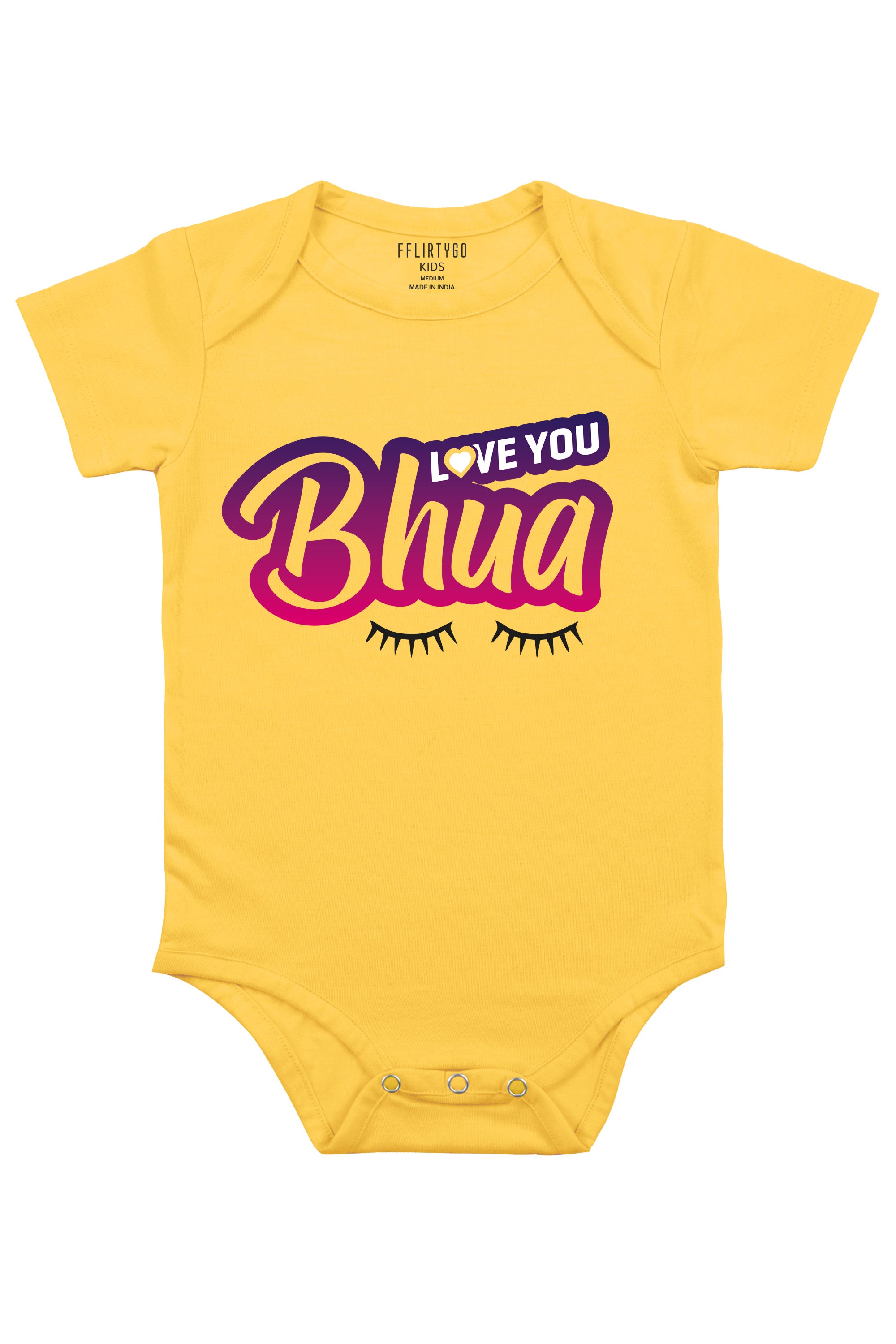 Love You Bhua Baby Romper | Onesies