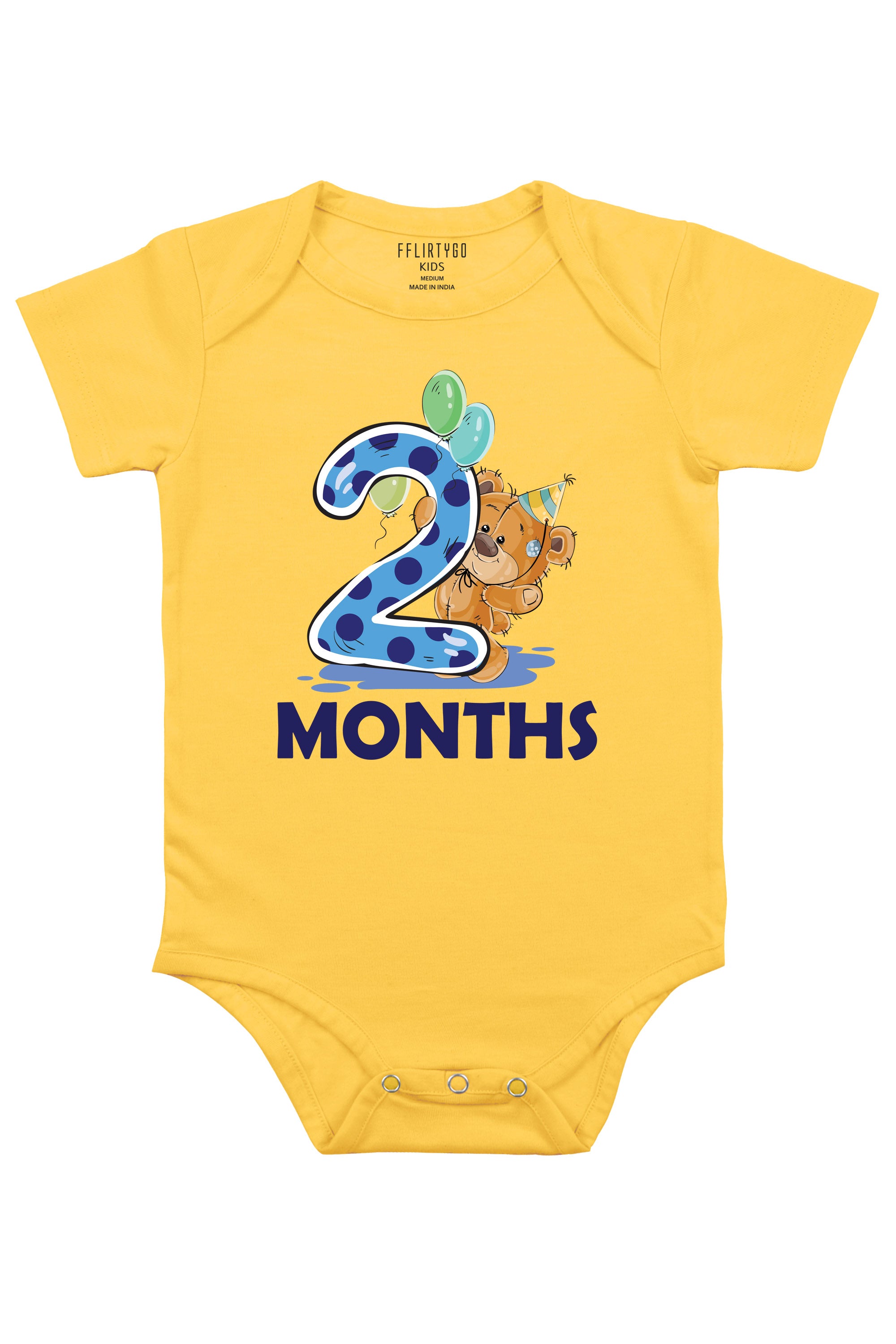 Two Months Milestone Baby Romper | Onesies