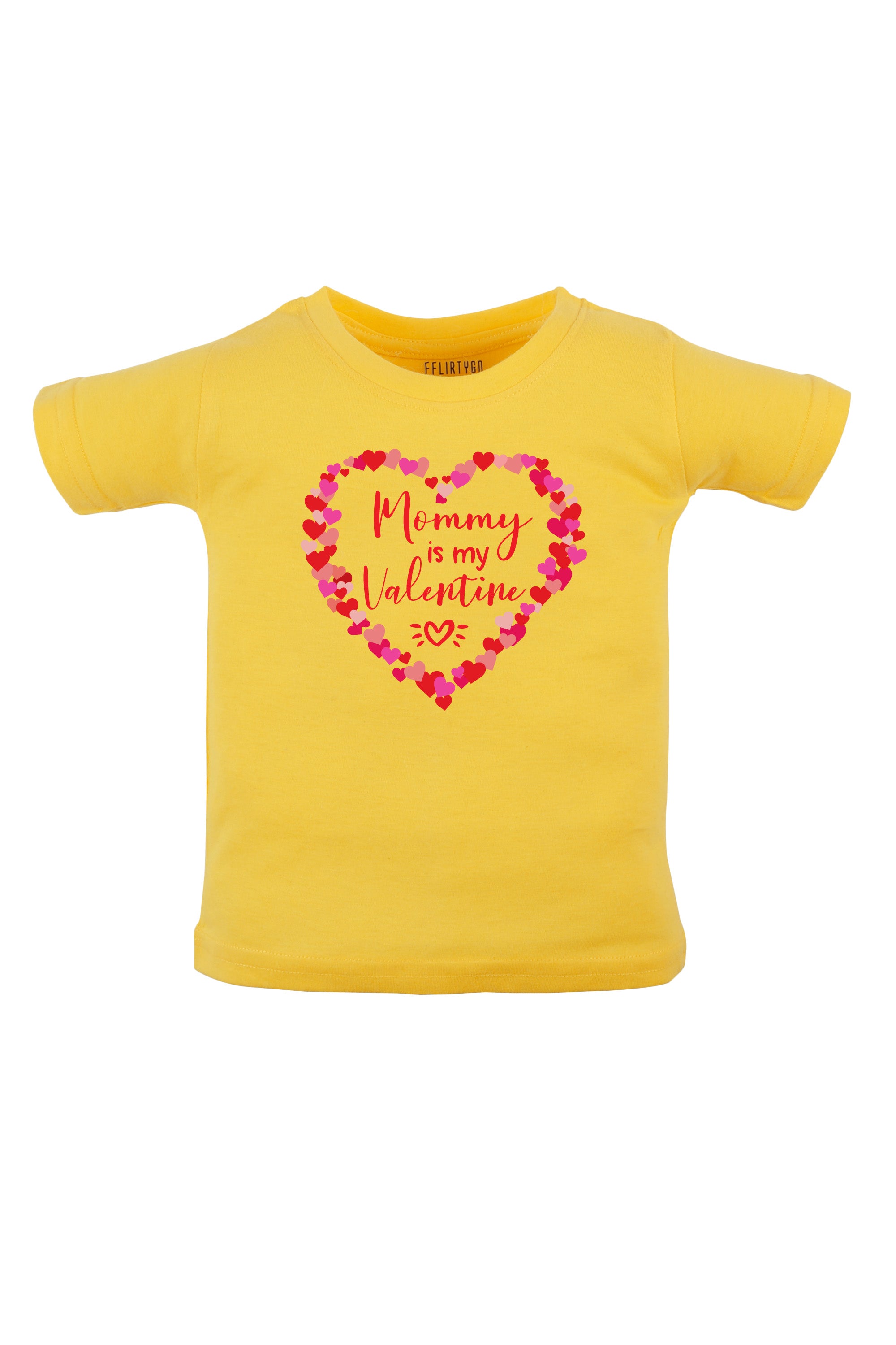 Mommy Is My Valentine Kids T Shirt