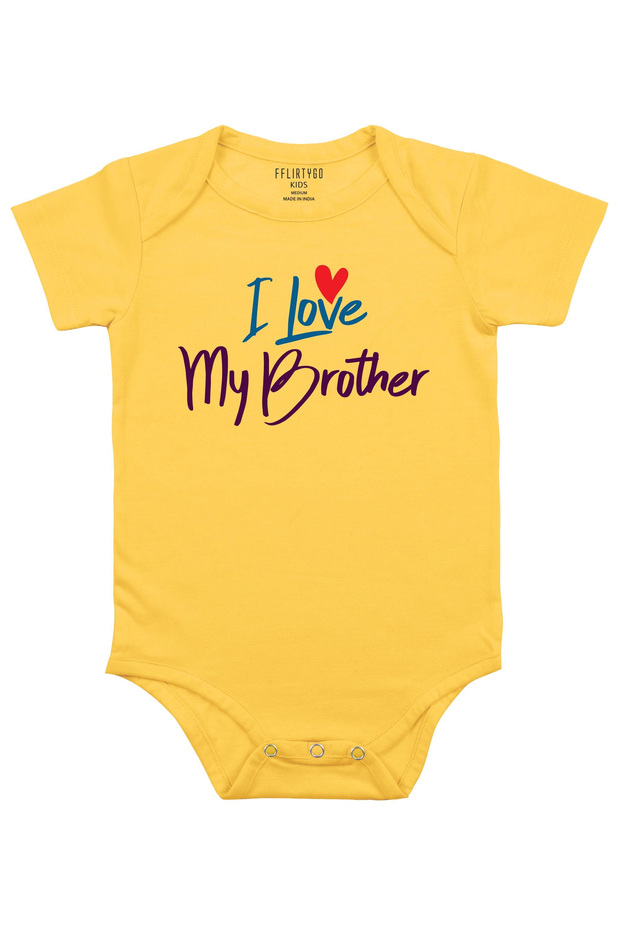 I Love My Brother Baby Romper | Onesies