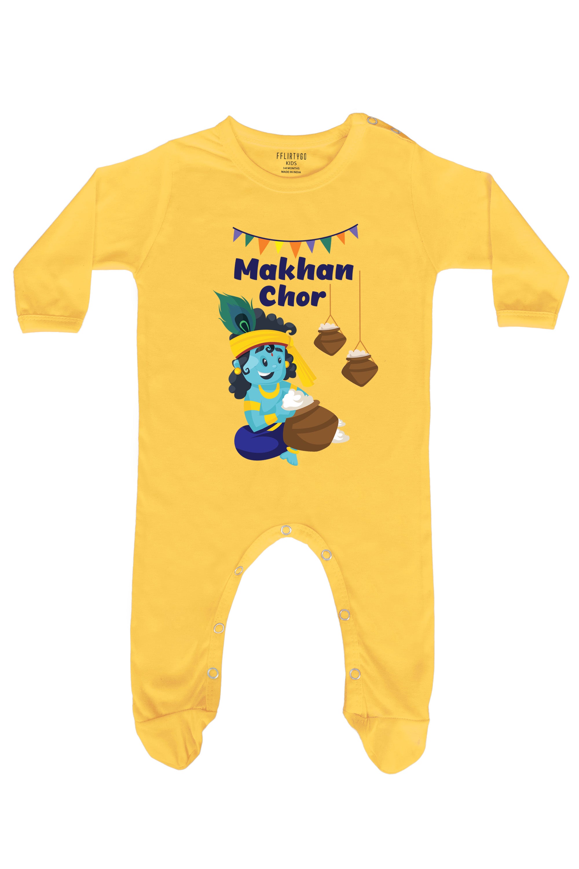 Makhan chor Baby Romper | Onesies