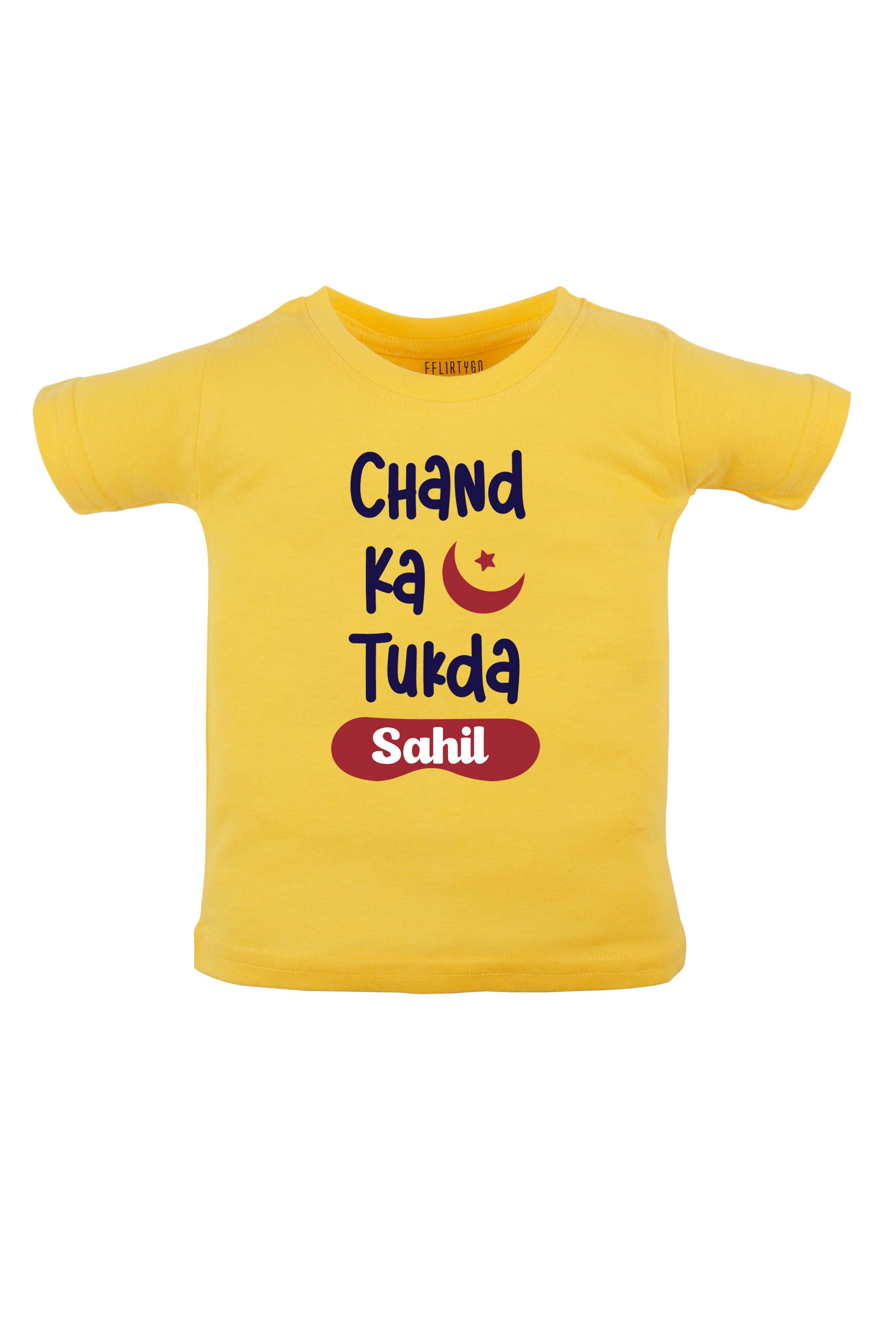 Chand Ka Tukda Kids T Shirt w/Custom Name