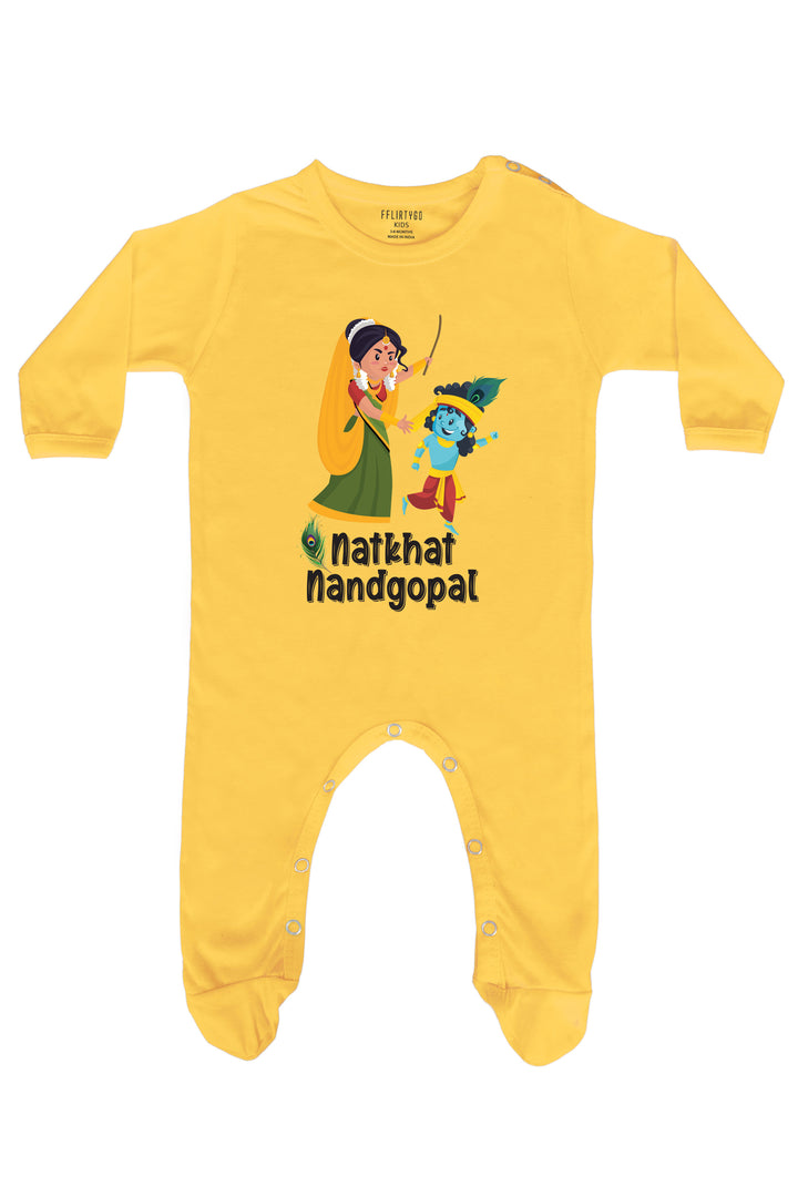 Natkhat Nandgopal Baby Romper | Onesies