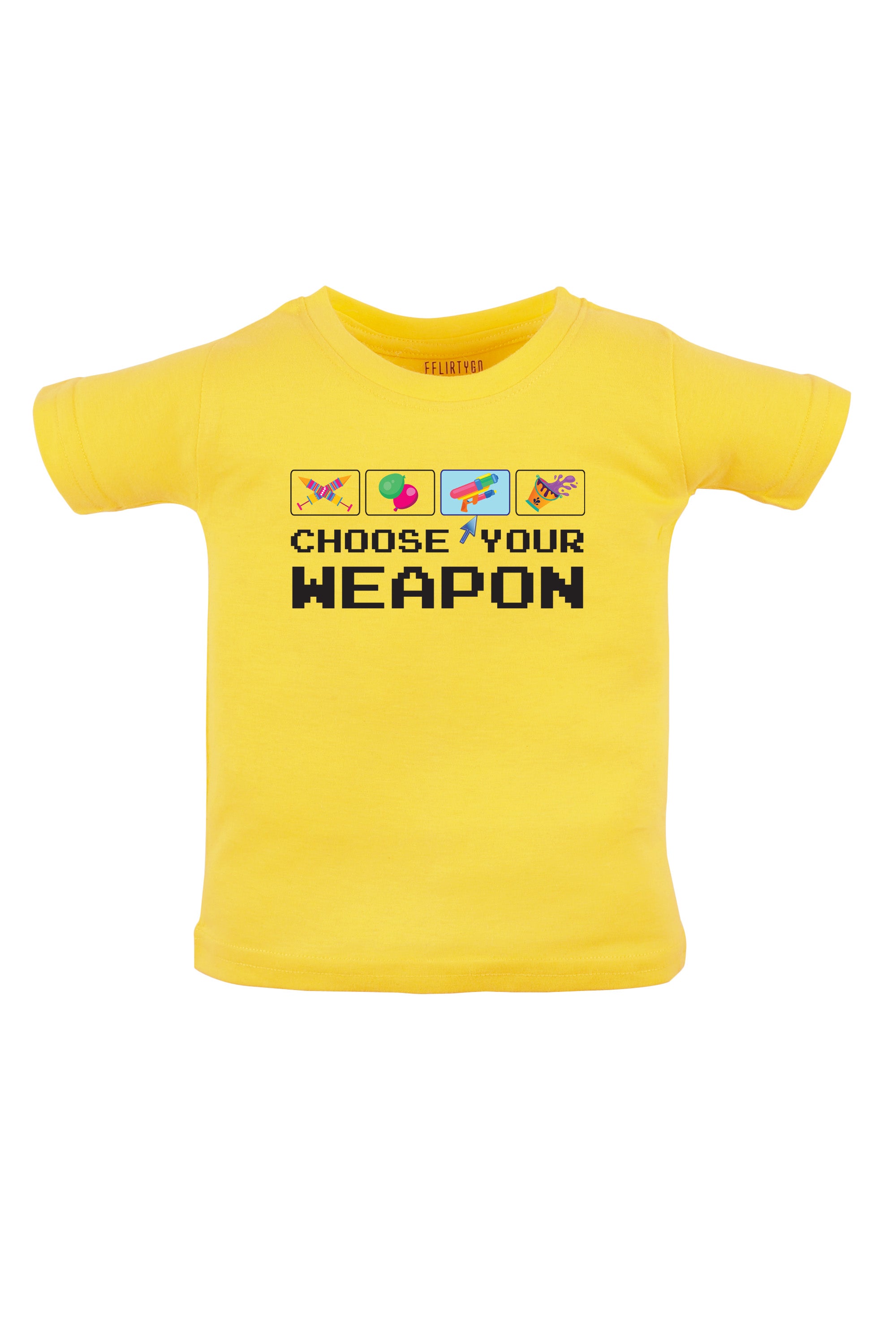 Choose Your Weapon Kids T Shirt