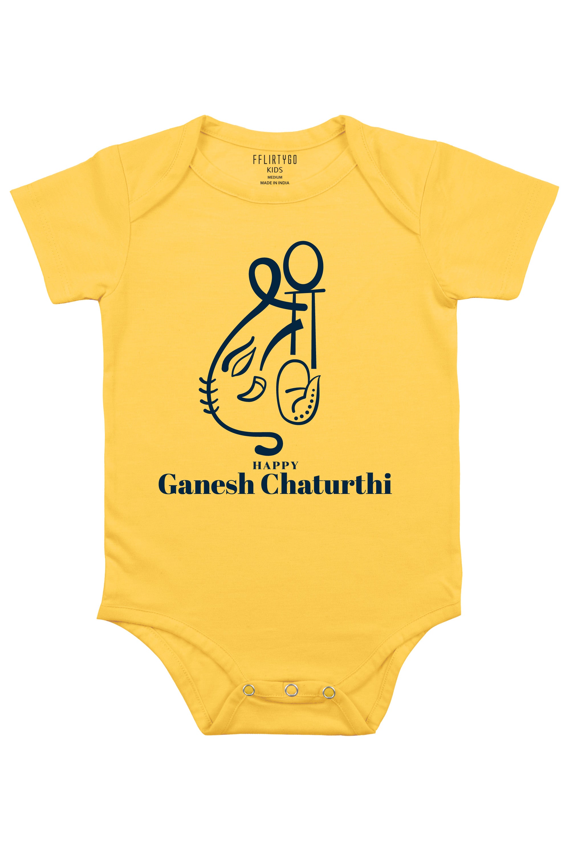 Happy Ganesh Chaturthi Baby Romper | Onesies