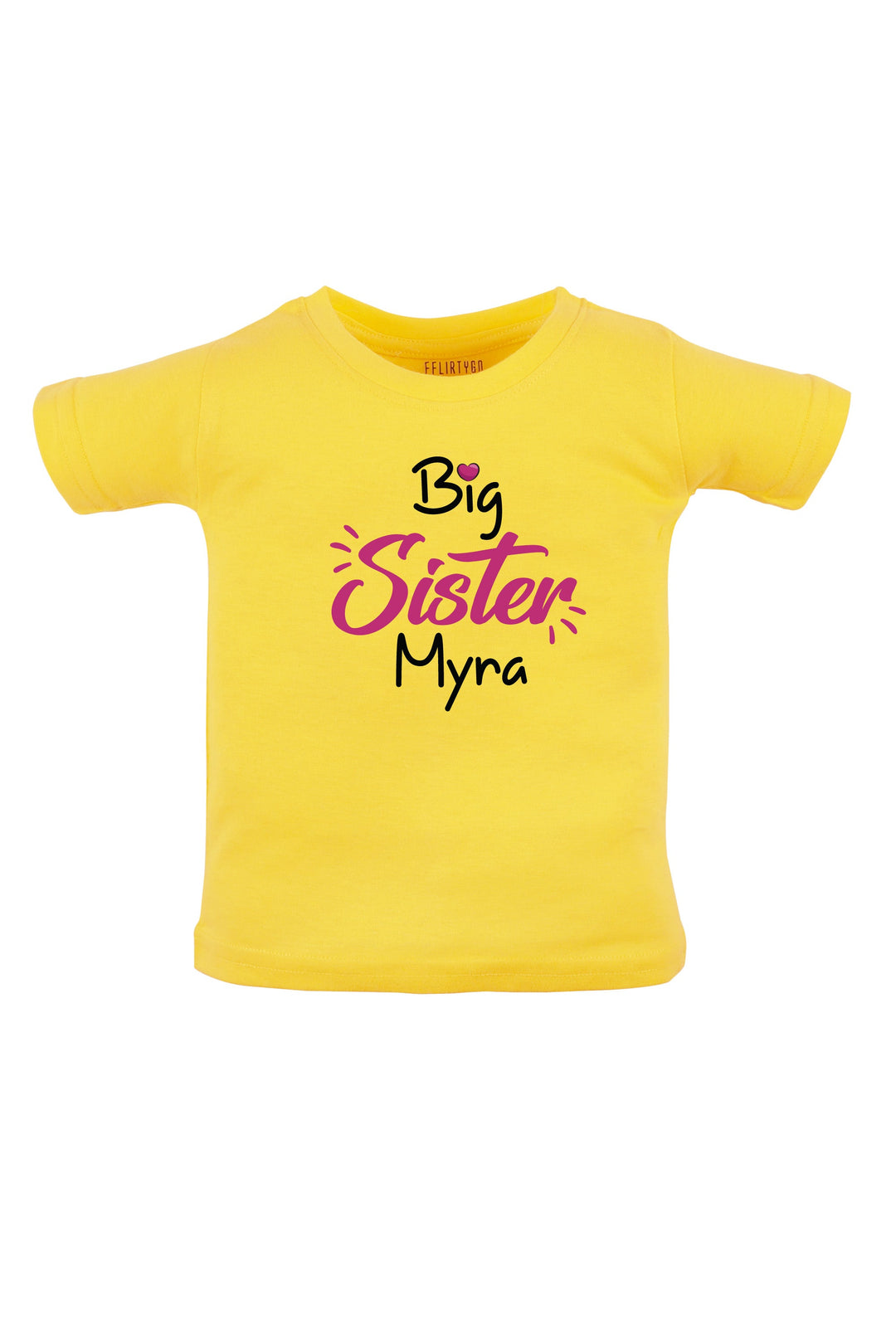 Big Sister W/ Custom Name KIDS T SHIRT