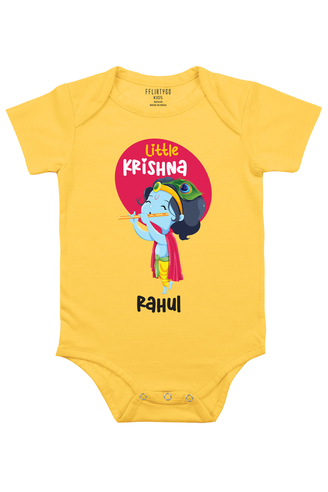 Little Krishna Baby Romper | Onesies w/ Custom Name