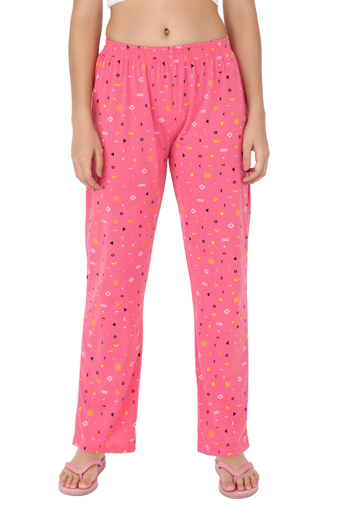 Buy Fflirtygo Women Palazzo Pants Cotton Combo Pack, Night Pyjamas