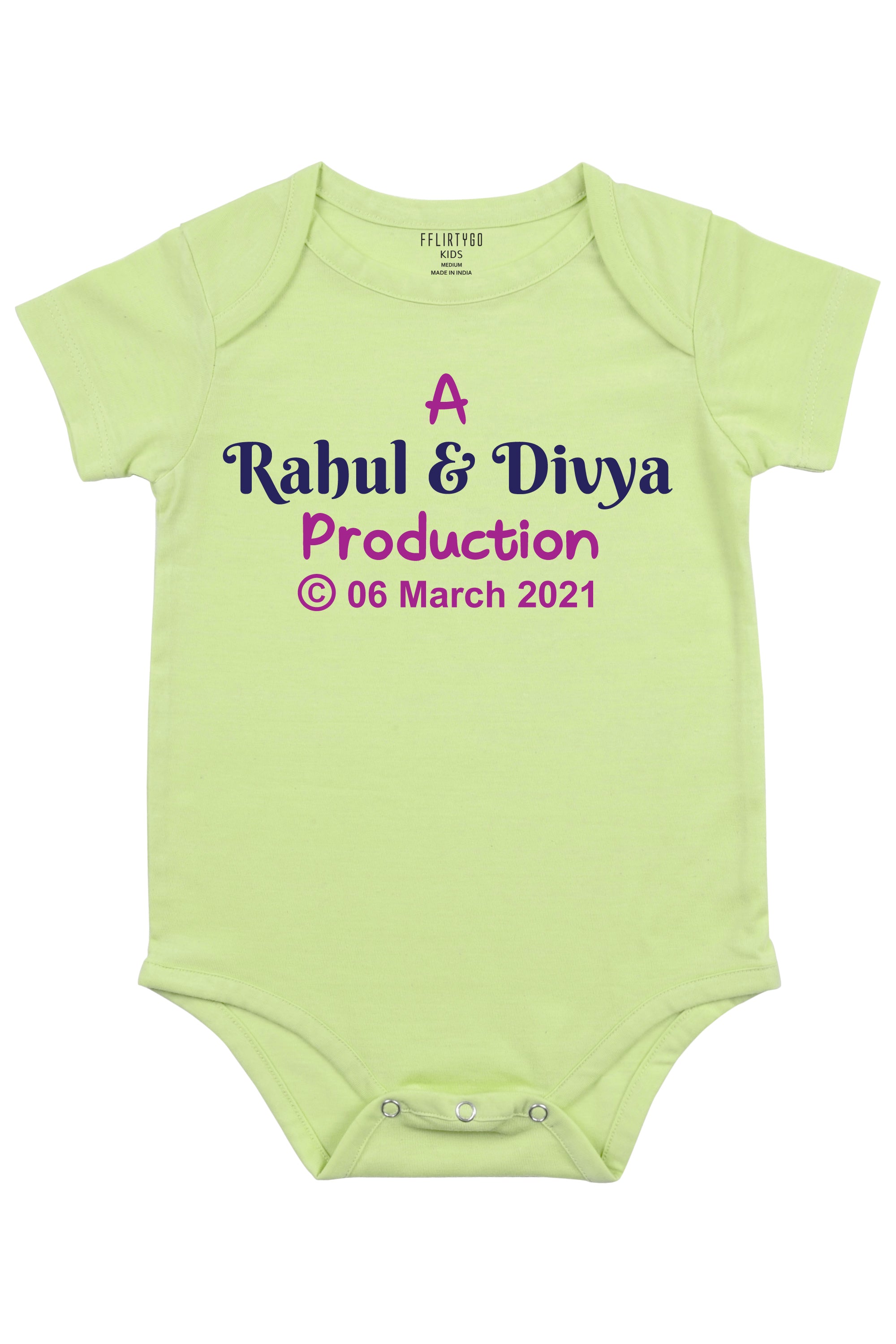 A Production Baby Romper | Onesies w/ Custom Name