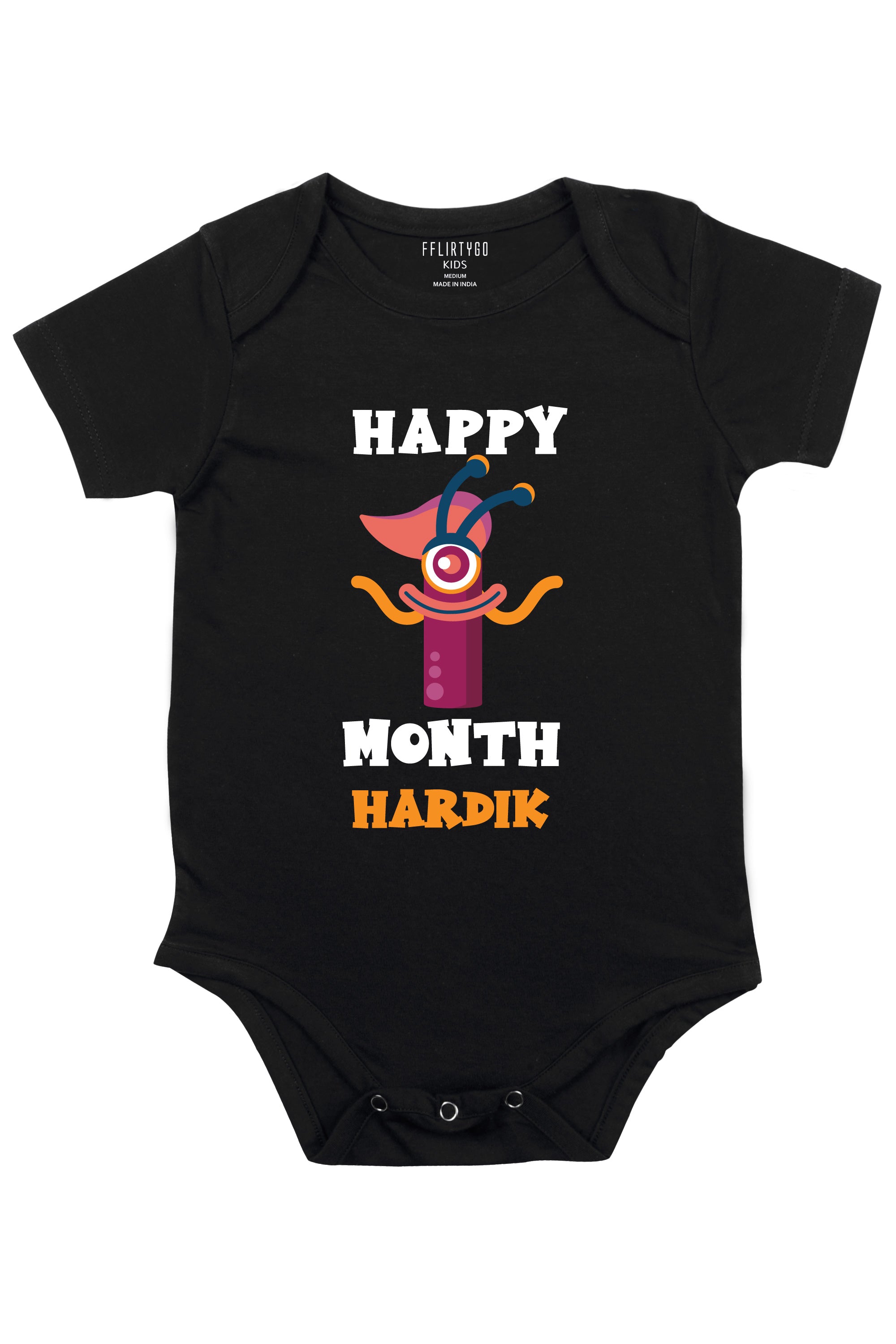 One Month Birthday Baby Romper | Onesies w/ Custom Name