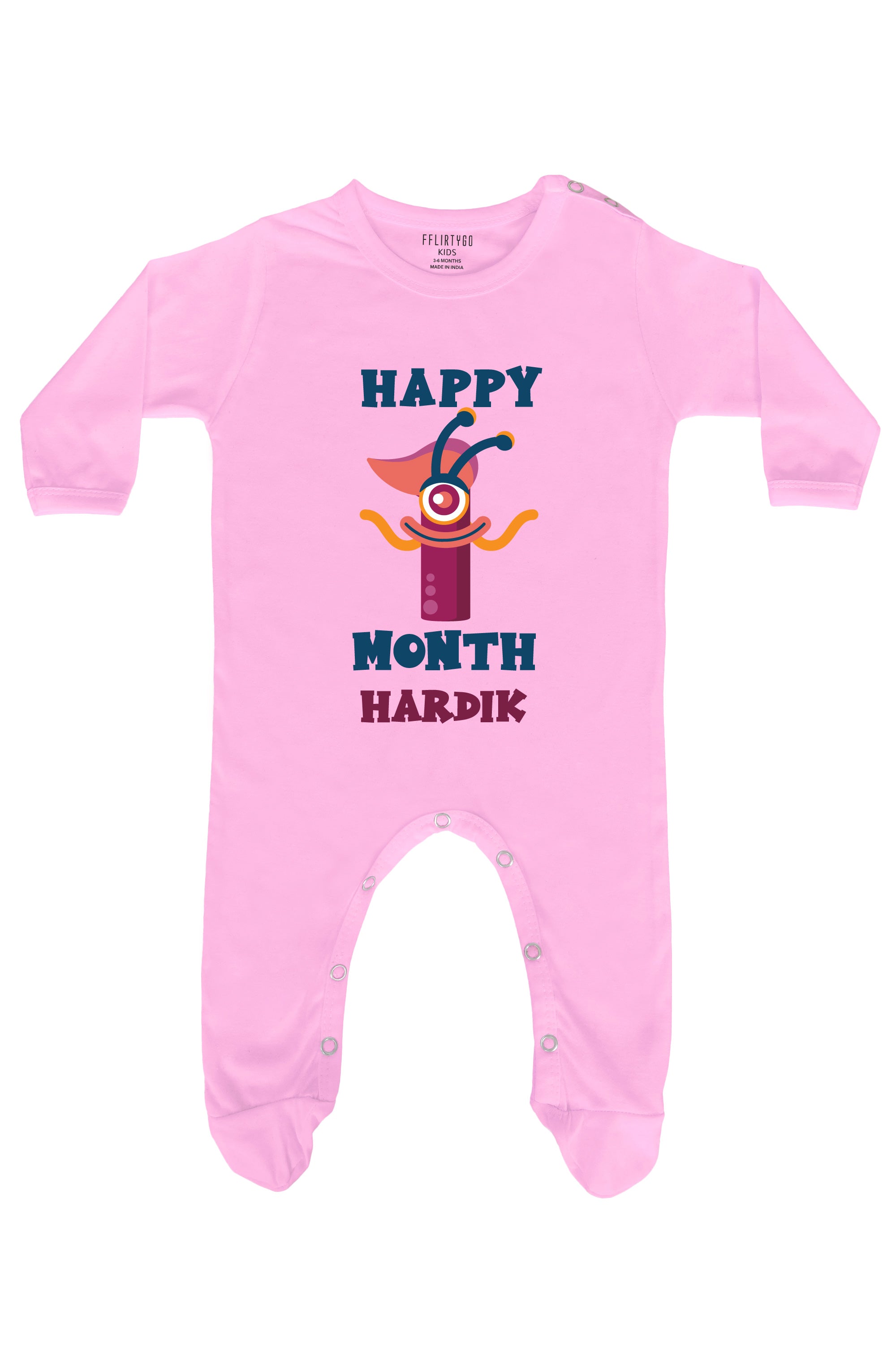 One Month Birthday Baby Romper | Onesies w/ Custom Name