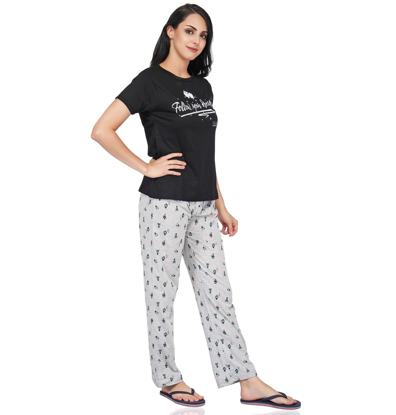 Follow Your Dreams Pyjama Set - FflirtyGo