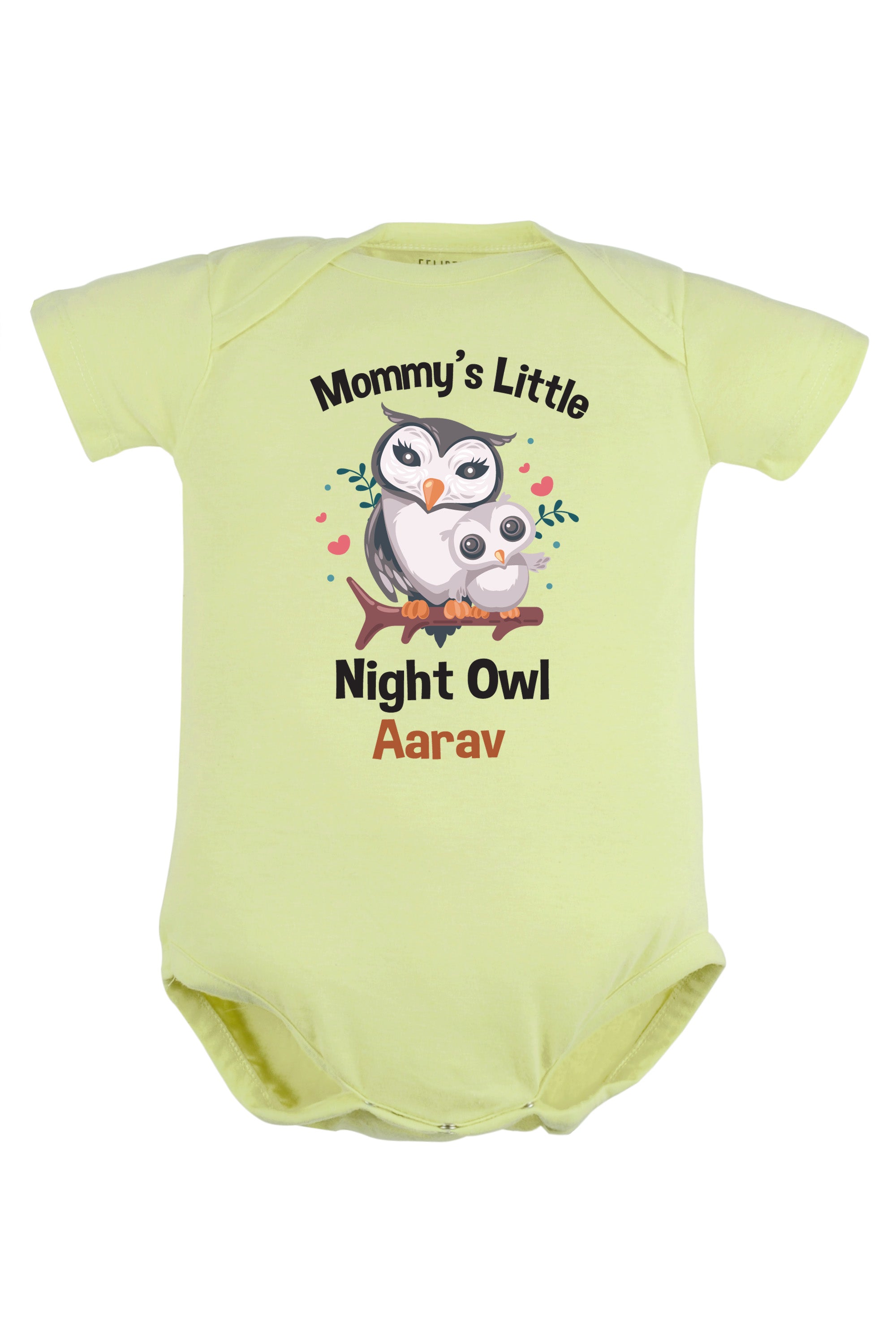 Mommy's Little Night Owl Baby Romper | Onesies w/ Custom Name