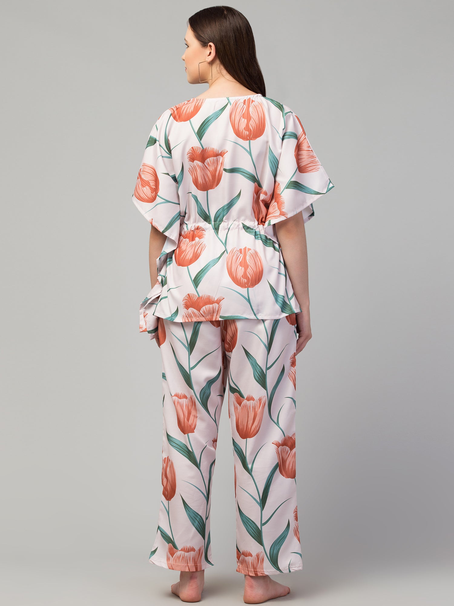 Peachy Paradise Kaftan Set