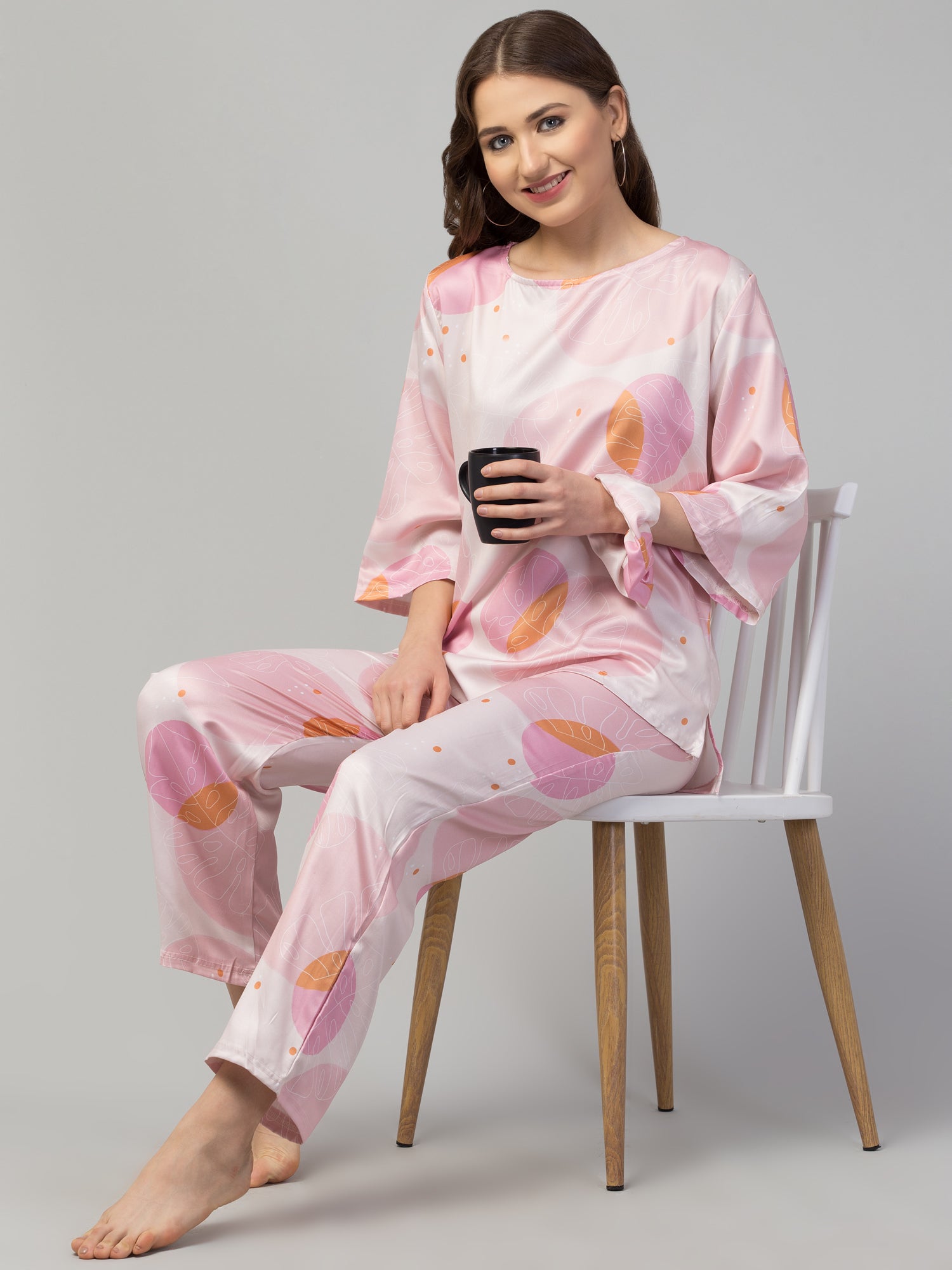 Buy online Women Printed Full Length Night Suit Set from sleepwear for  Women by Divena for ₹1299 at 50% off | 2024 Limeroad.com