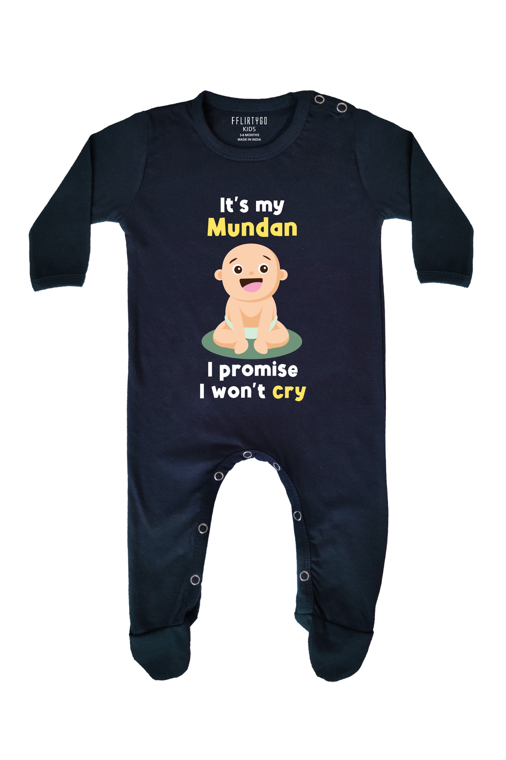 Its My Mundan Baby Romper | Onesies