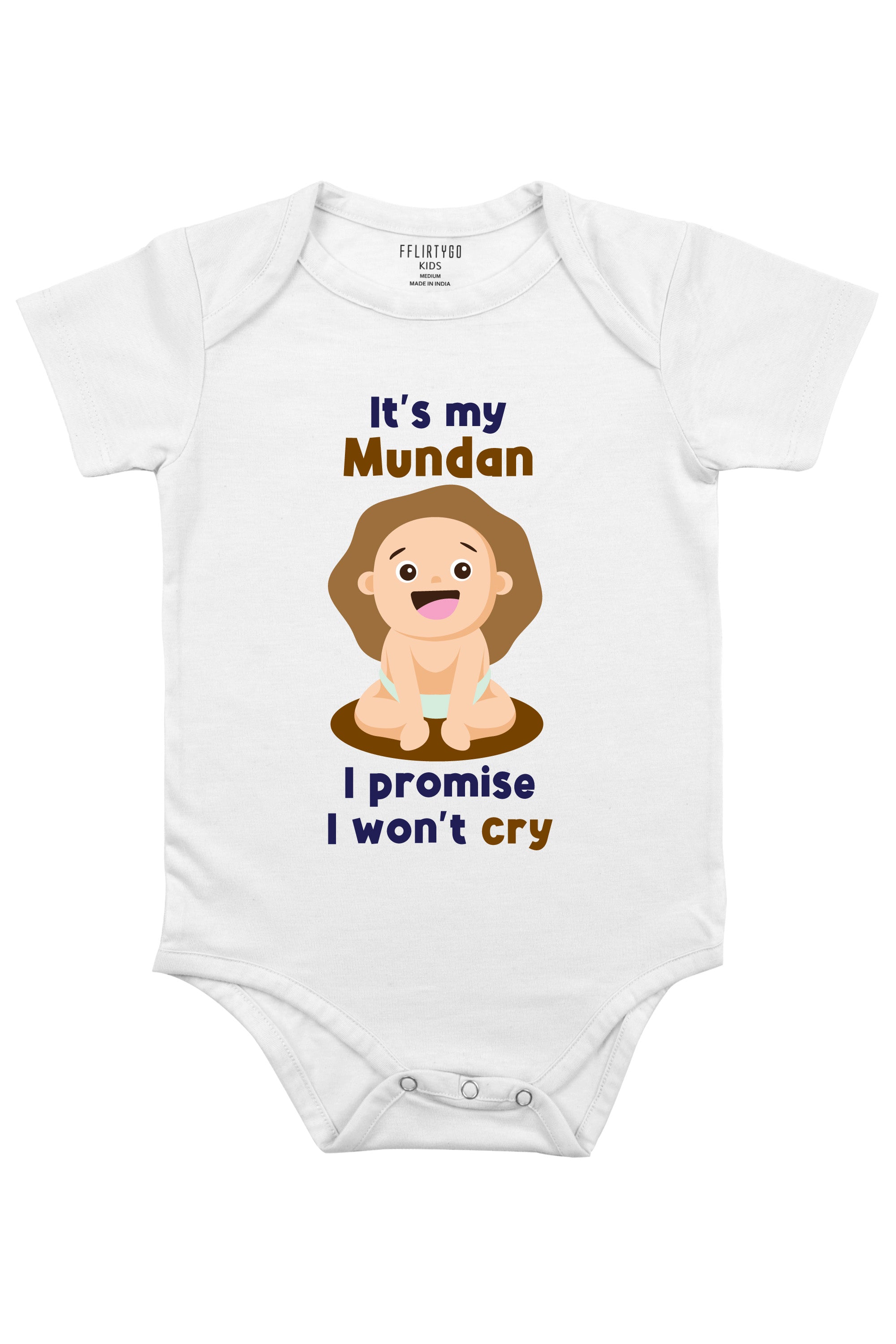 Its My Mundan Baby Romper | Onesies