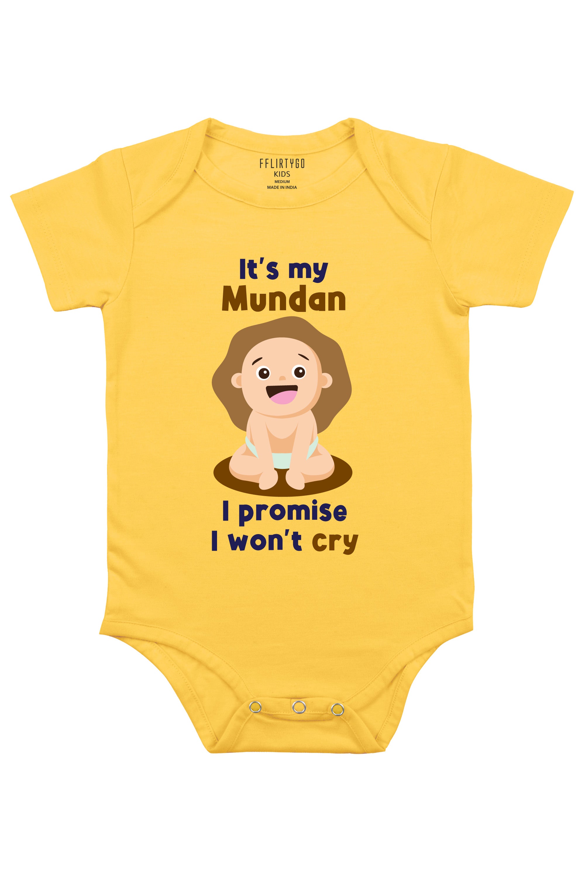 Its My Mundan Baby Romper | Onesies