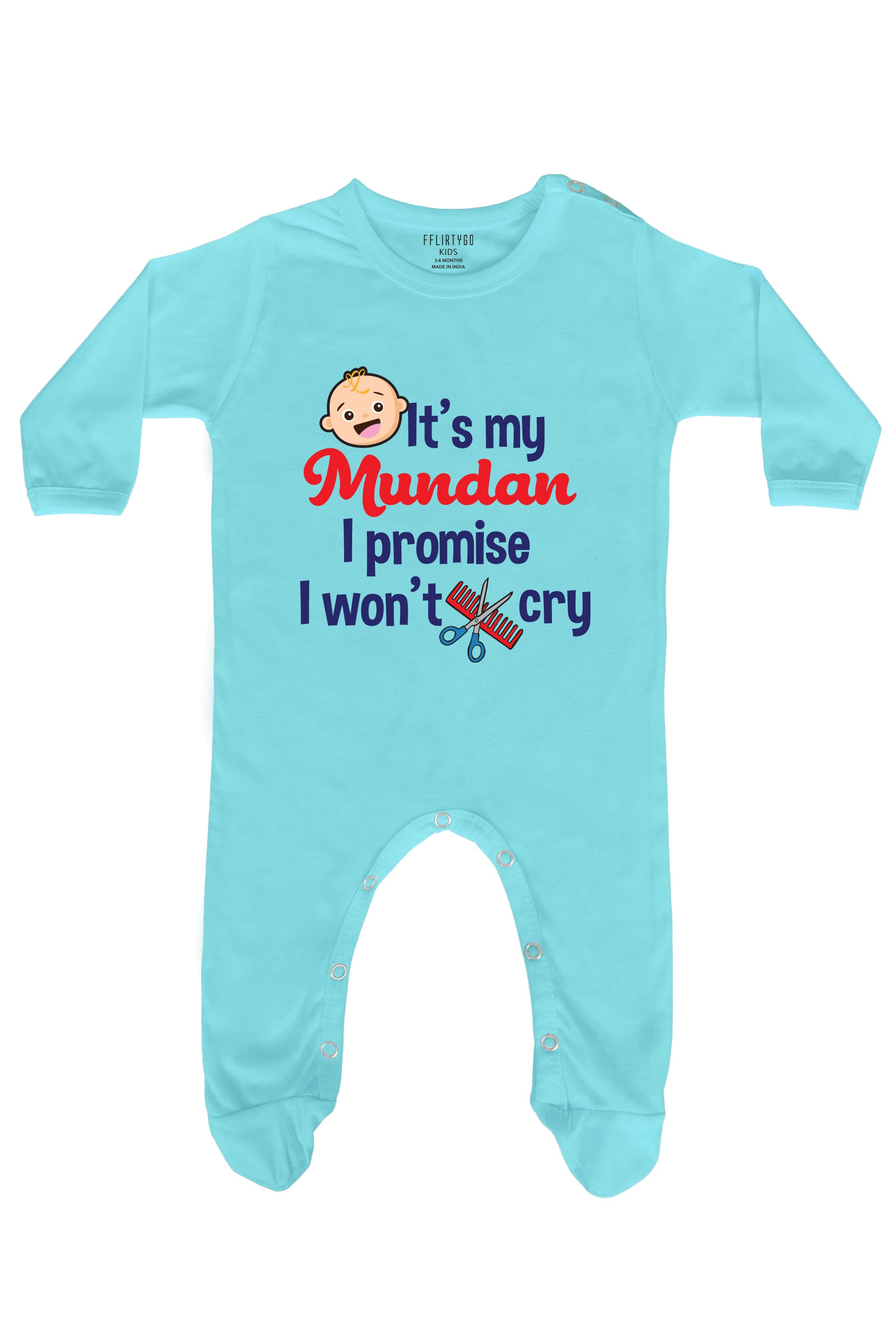 Promise I Won't Cry Baby Romper | Onesies