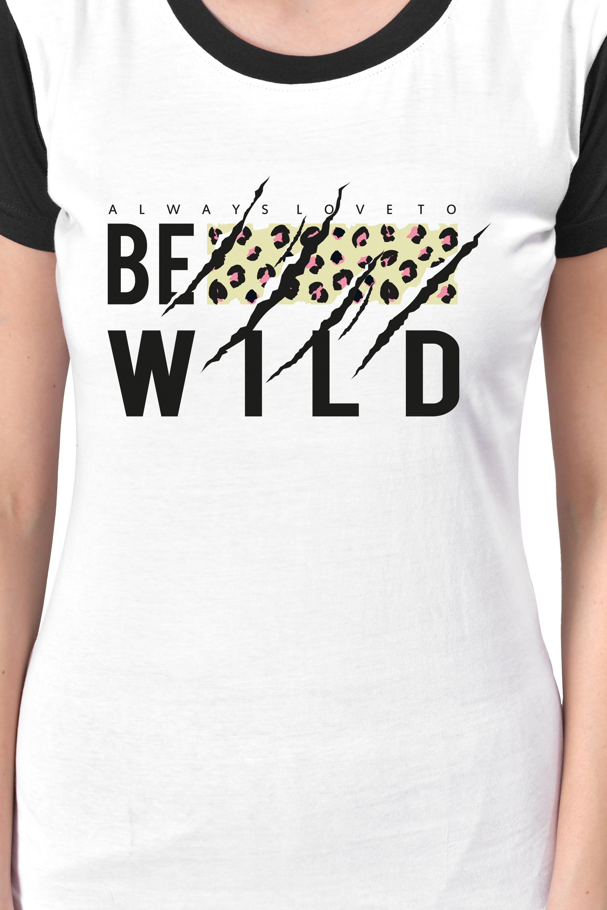 FflirtyGo Be Wild Printed Top and Pyjama Set - FflirtyGo