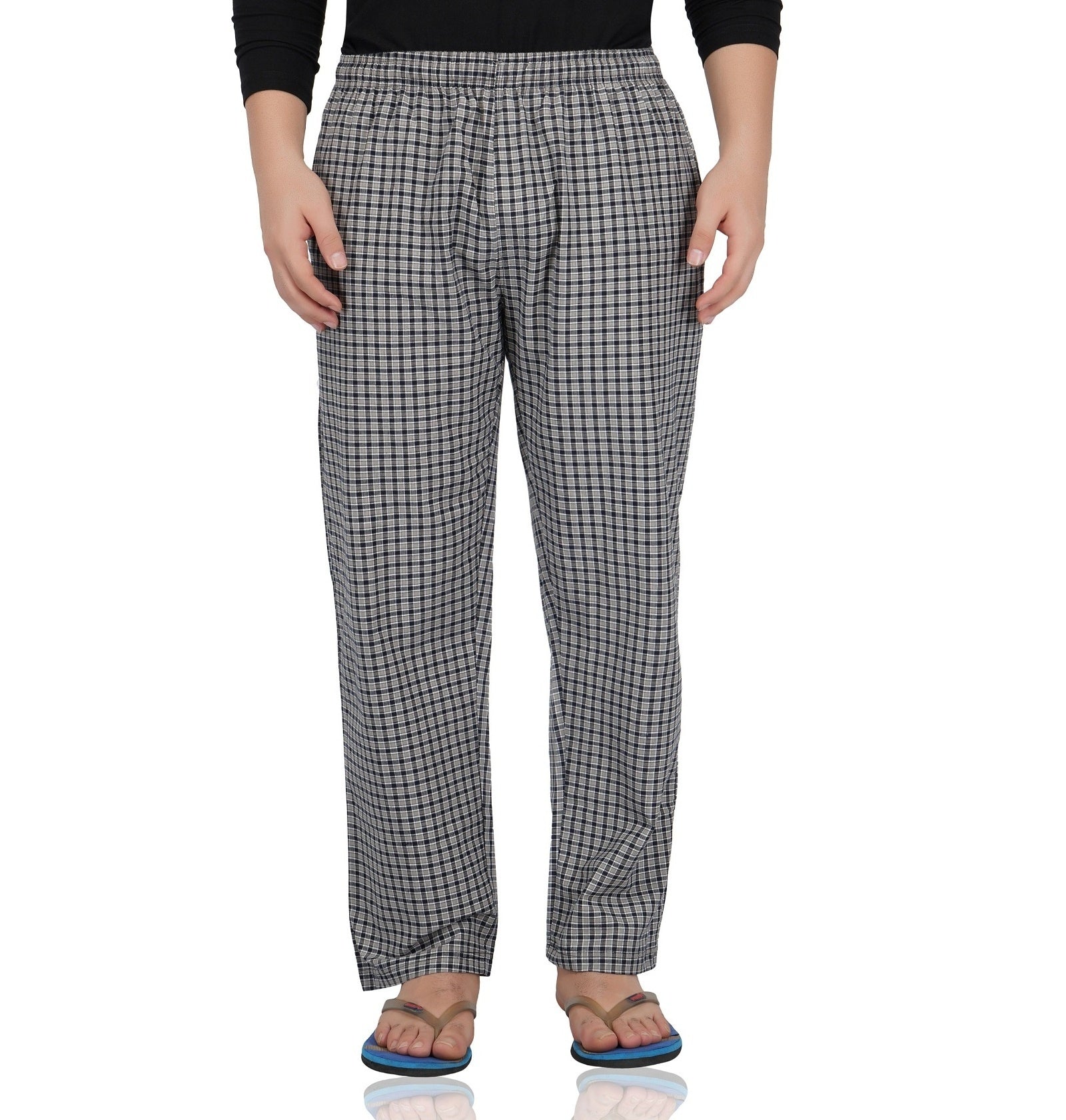 Brown & Black Check Pyjama - FflirtyGo