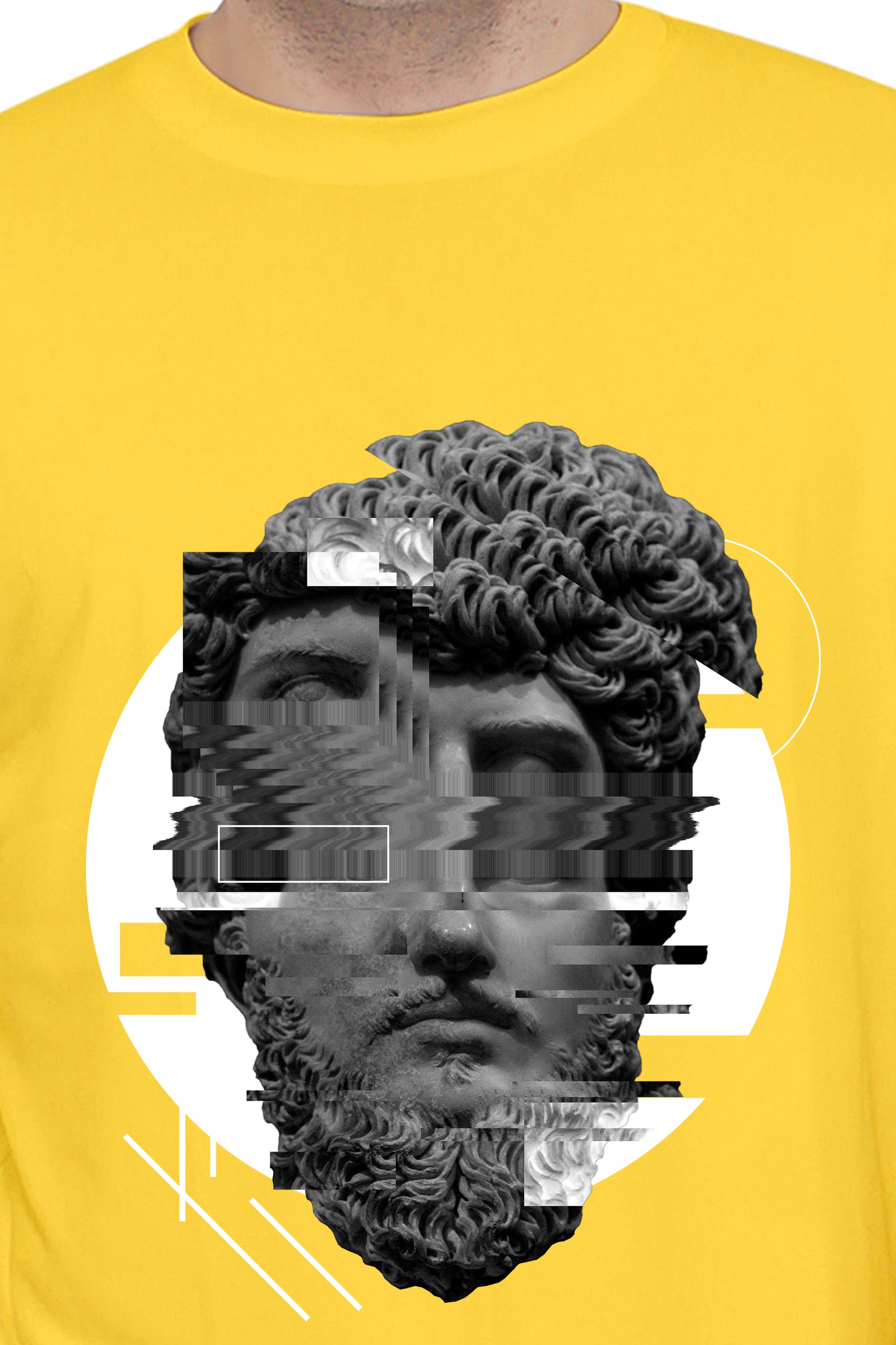 Glitch Greek Philosopher