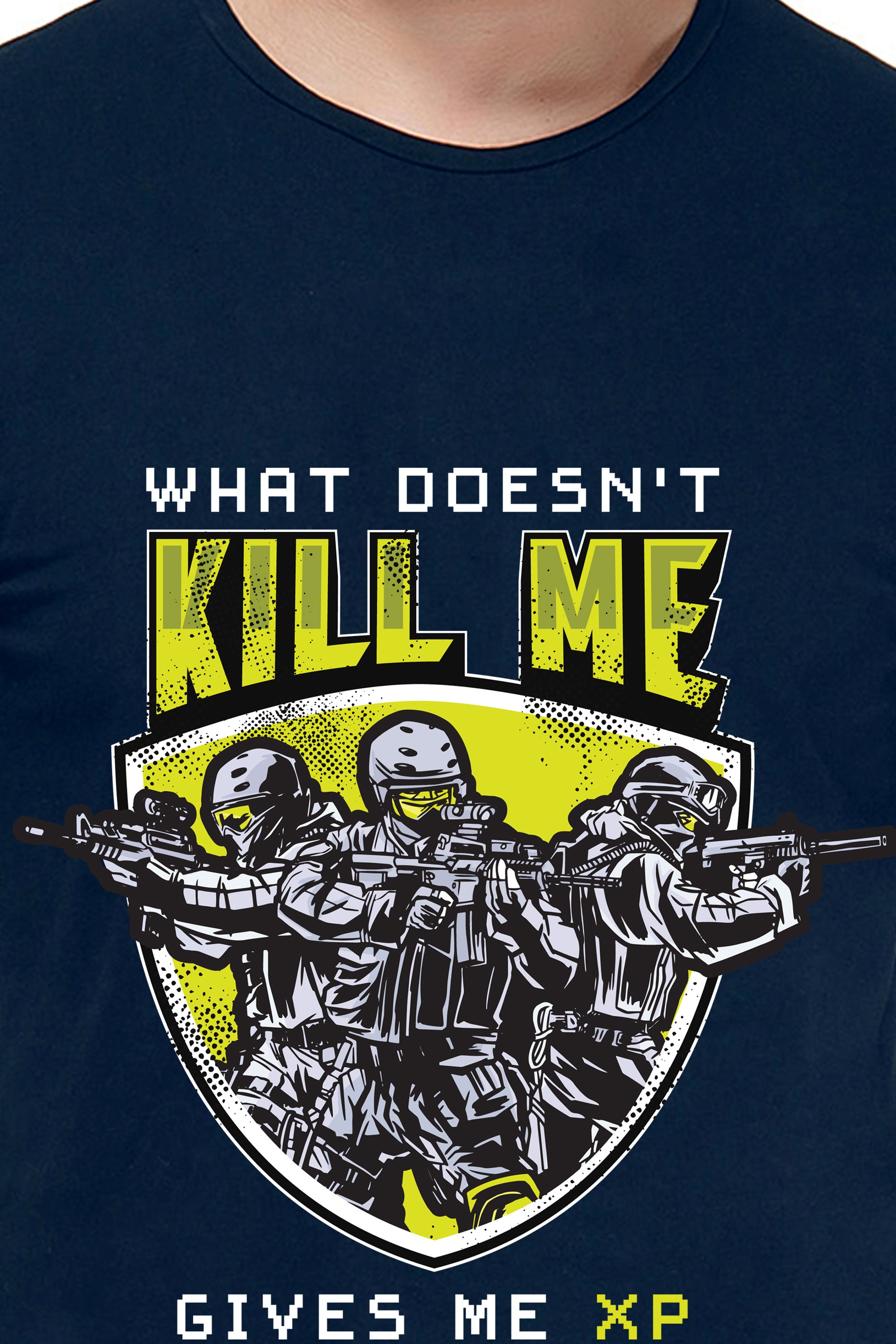 What Doesnt Kill Me, Gives Me XP - Gaming Tee