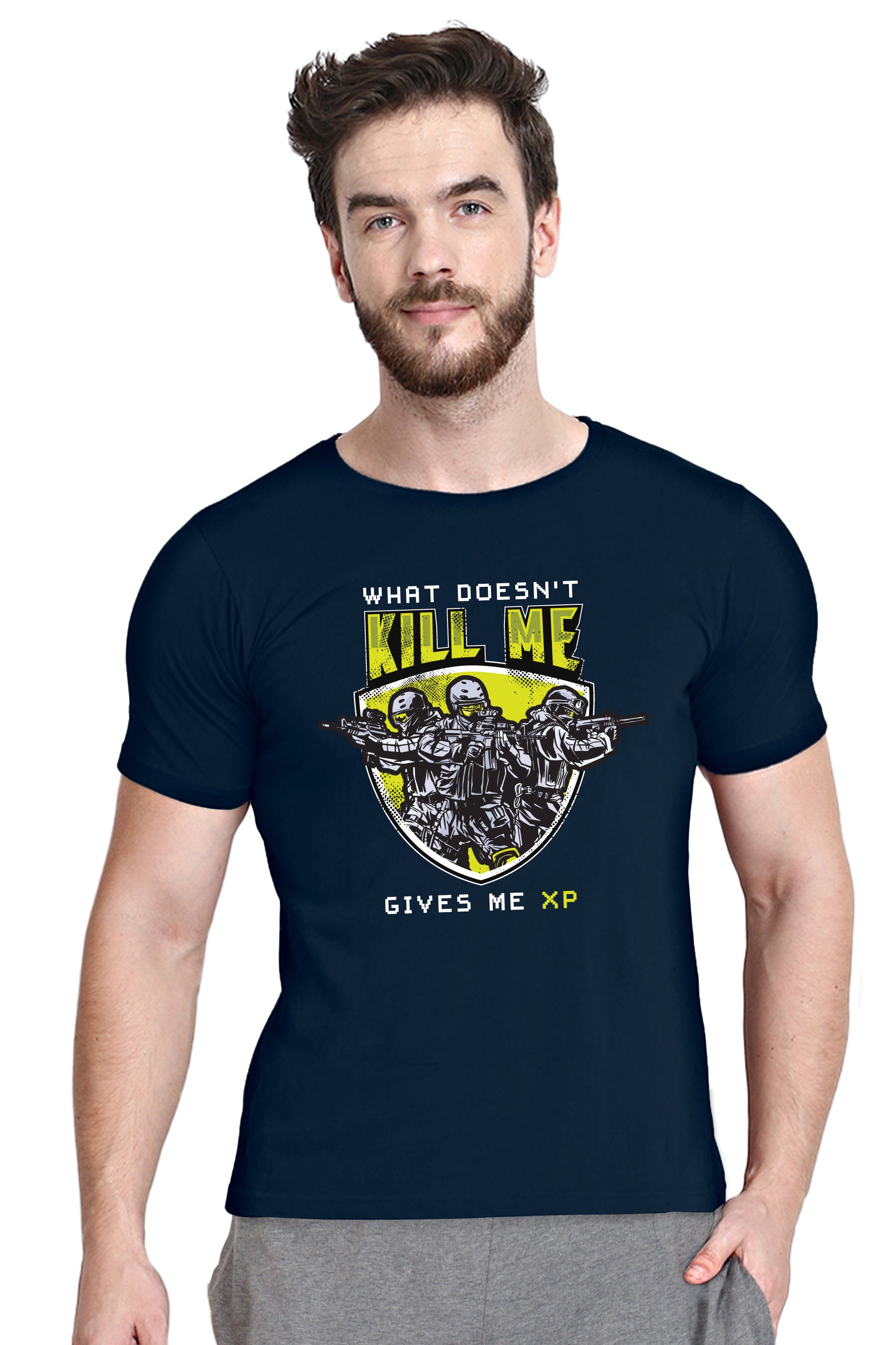 What Doesnt Kill Me, Gives Me XP - Gaming Tee