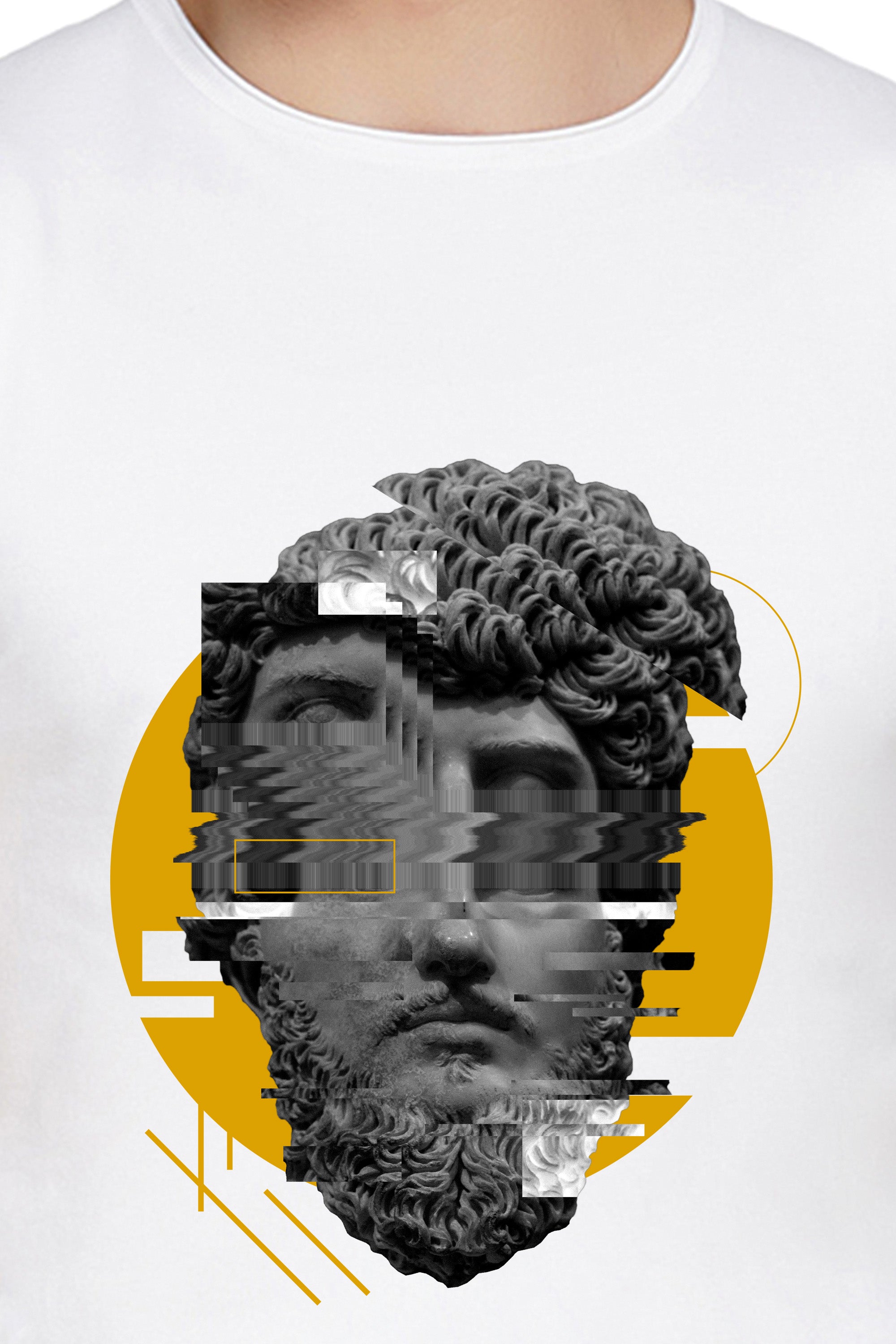 Glitch Greek Philosopher