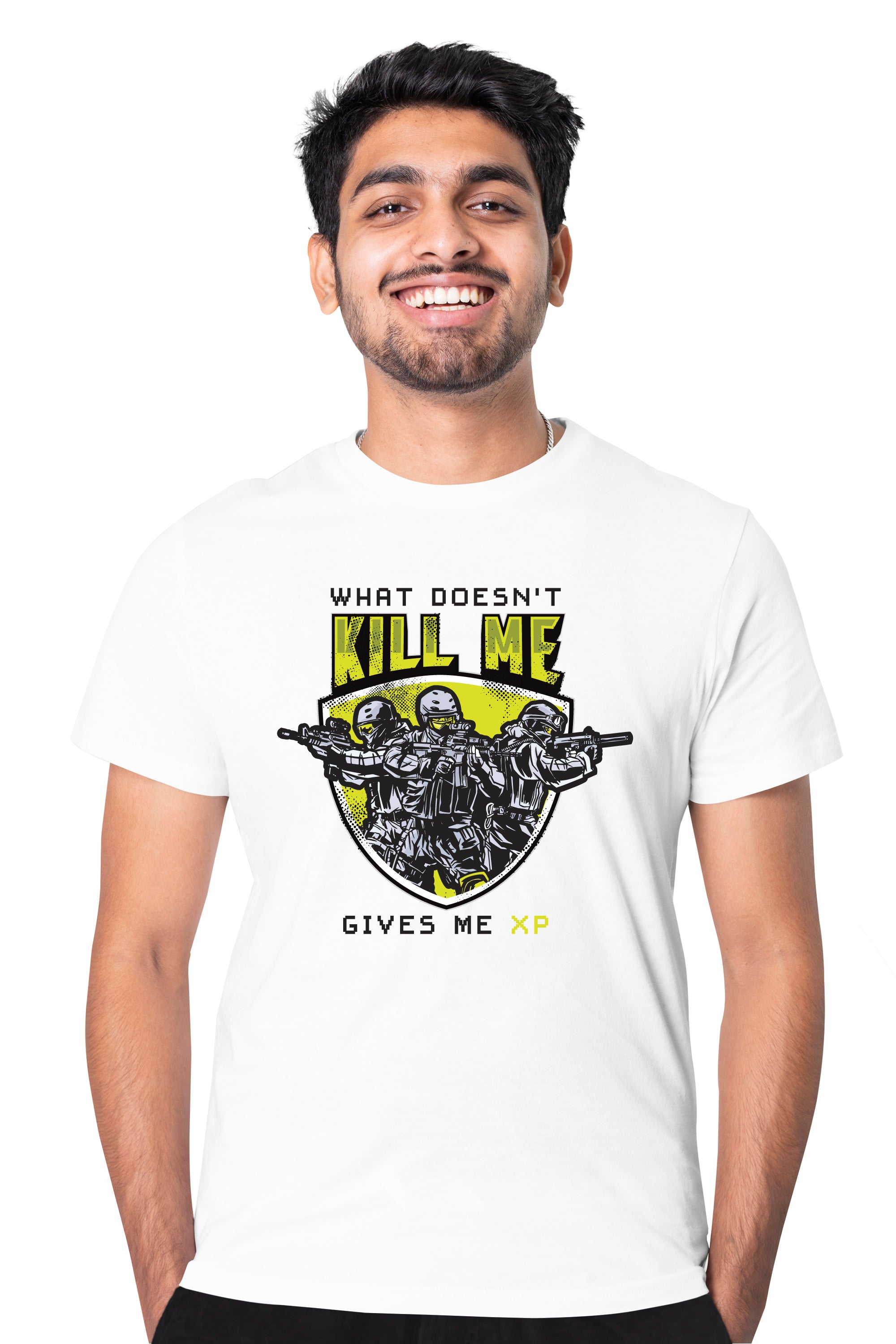 What Doesnt Kill Me, Gives Me XP - Gaming Tee