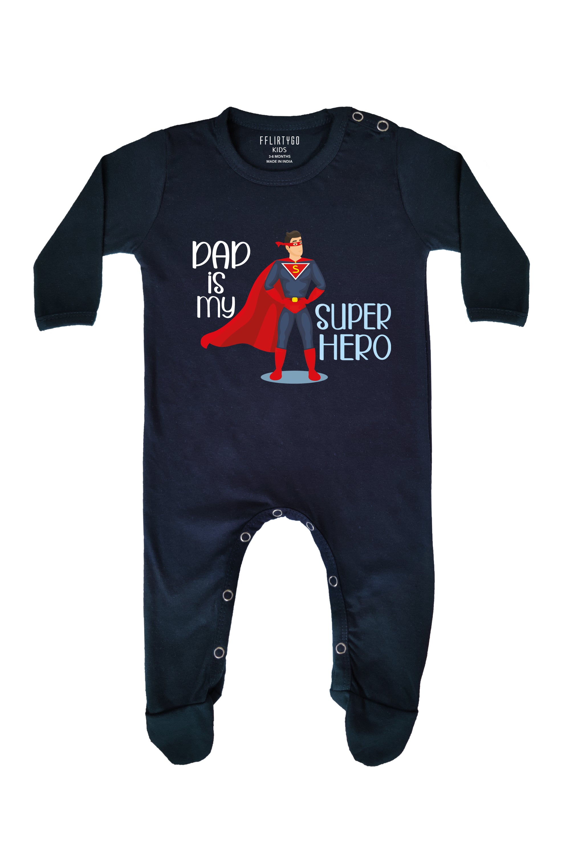 Dad is my Superhero Baby Romper | Onesies