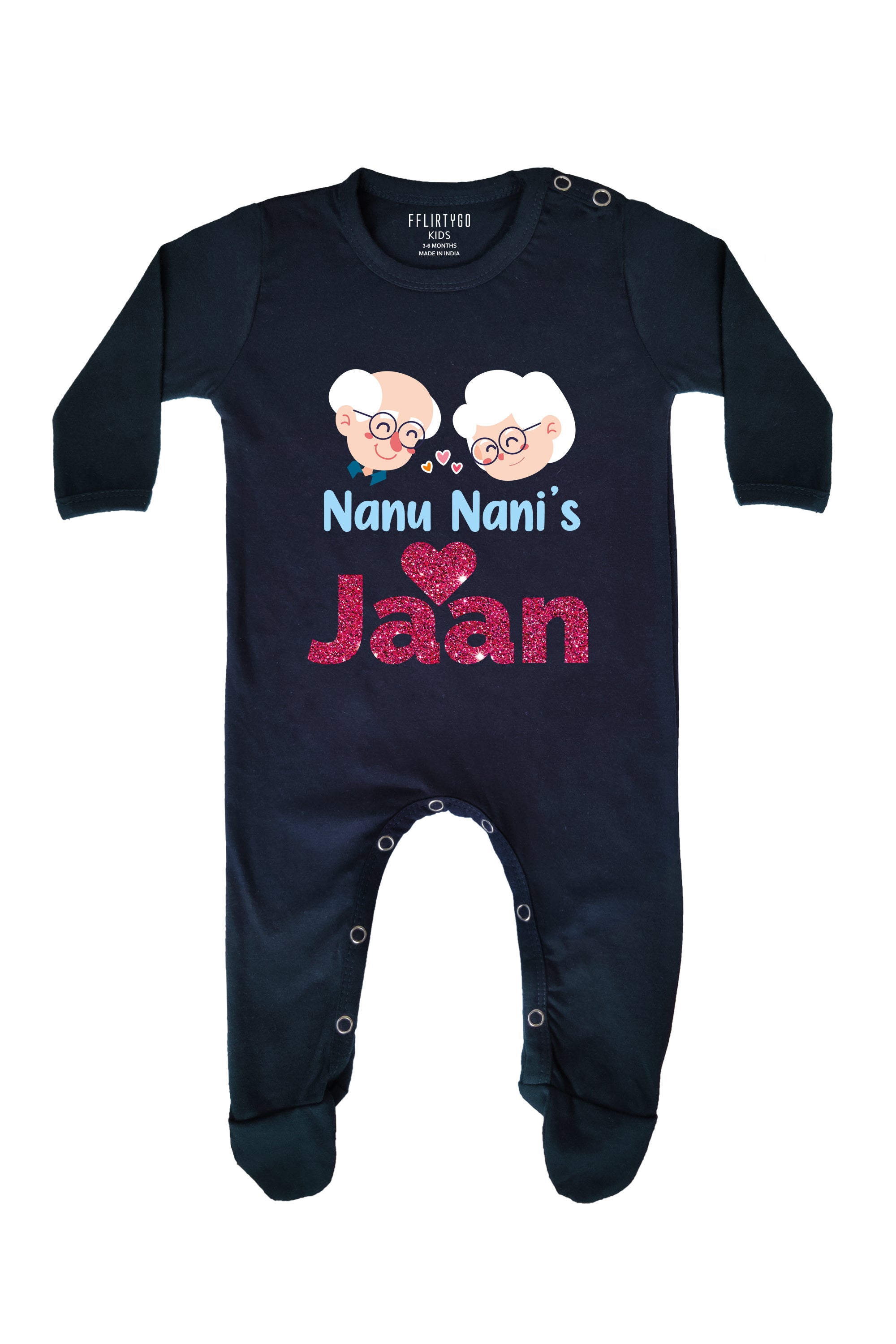 Nanu and Nani's Jaan Baby Romper | Onesies