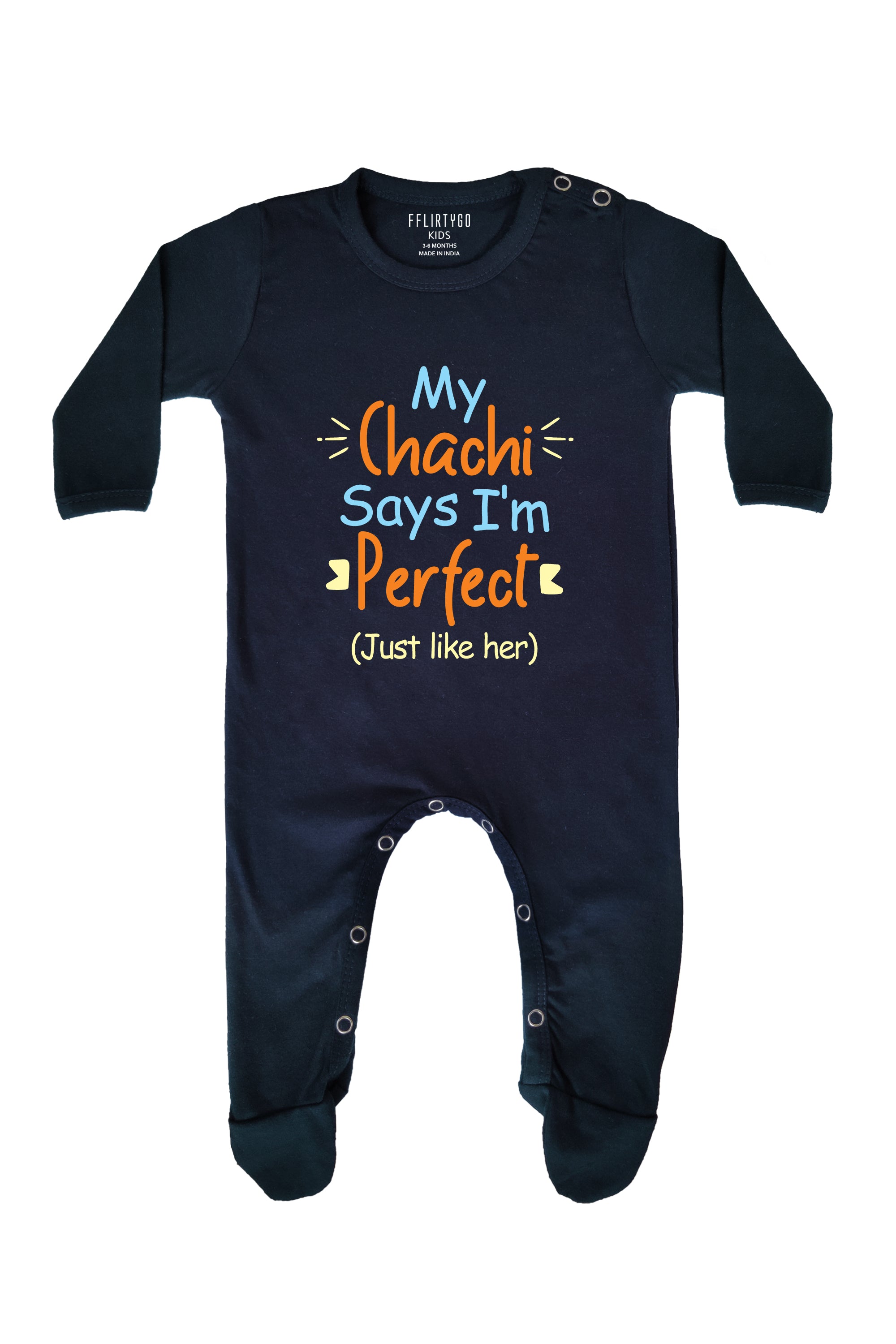 Chachi Say's I'M Perfect Baby Romper | Onesies