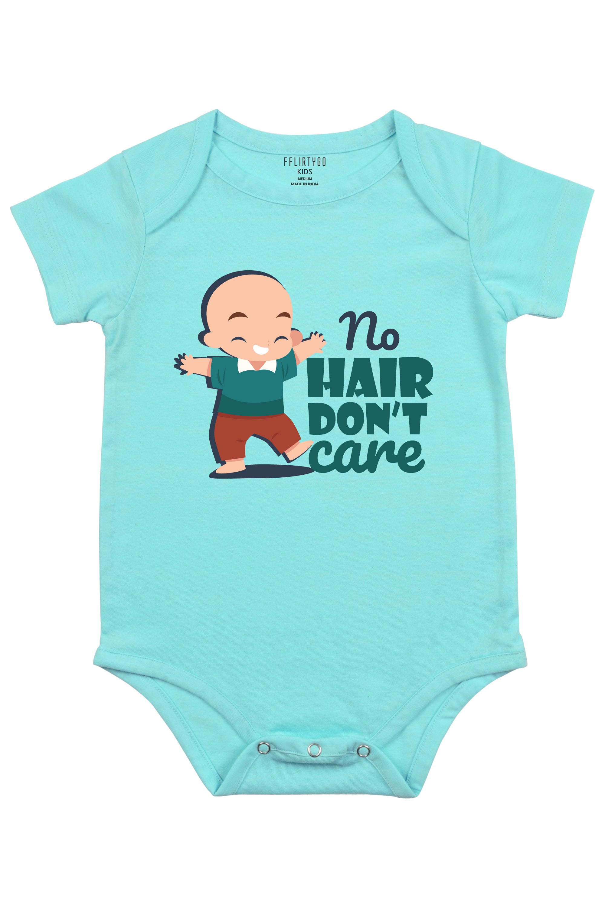 No Hair - Don't Care Baby Romper | Onesies