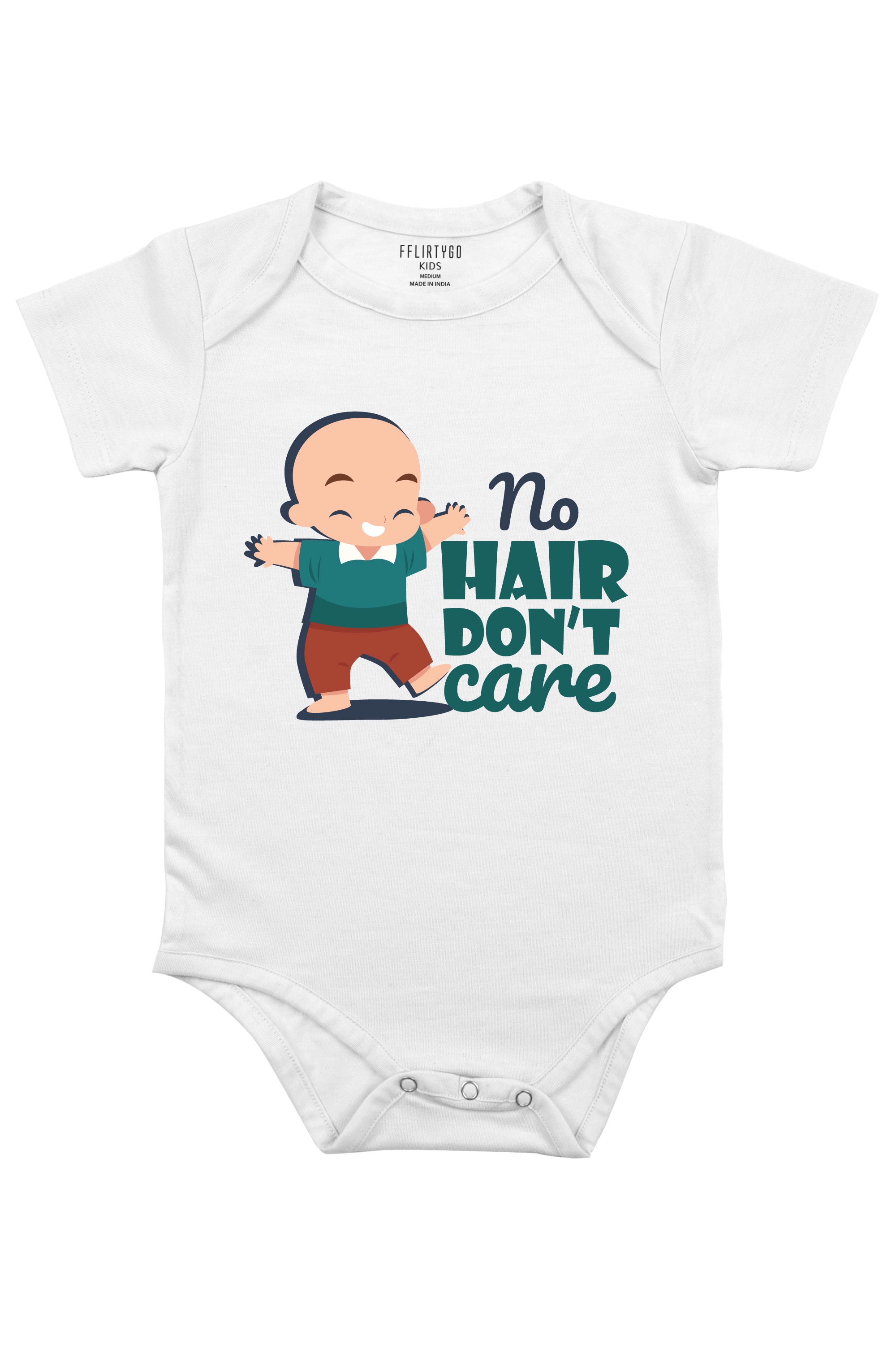 No Hair - Don't Care Baby Romper | Onesies