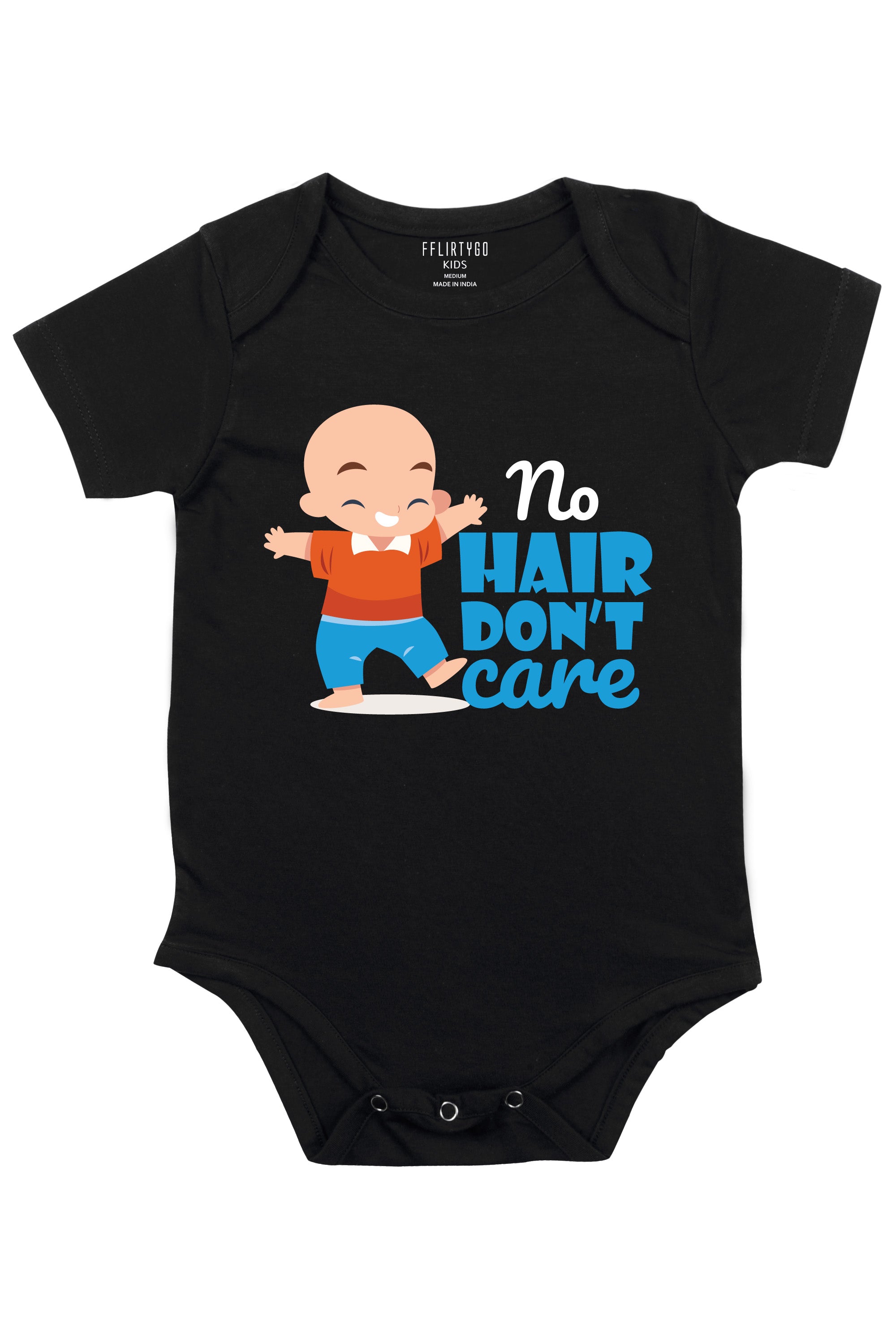 No Hair - Don't Care Baby Romper | Onesies