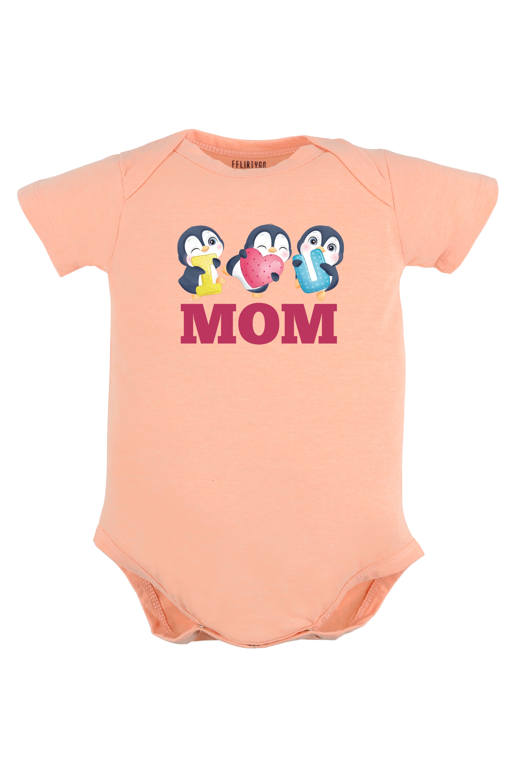 I Love You Mom Baby Romper | Onesies