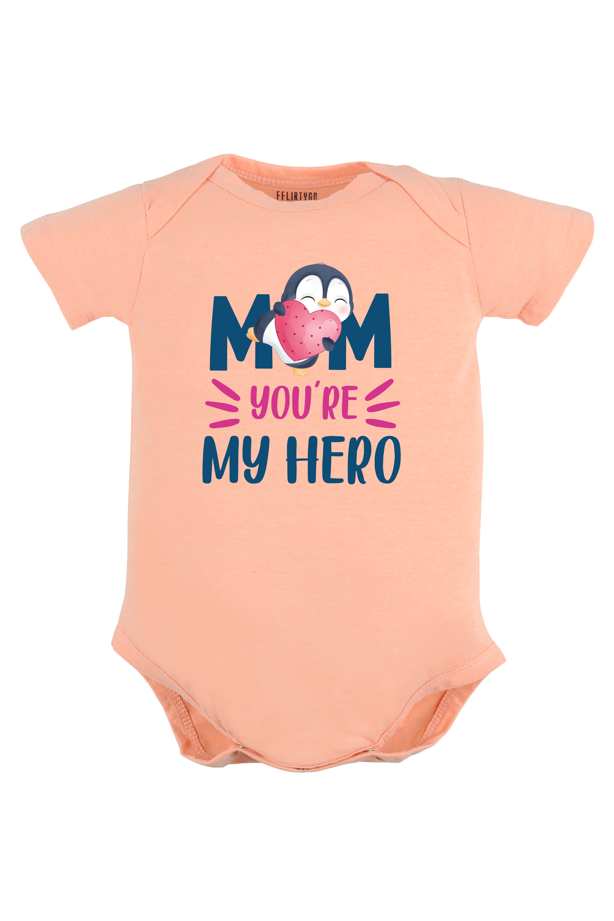 Mom You're My Hero Baby Romper | Onesies